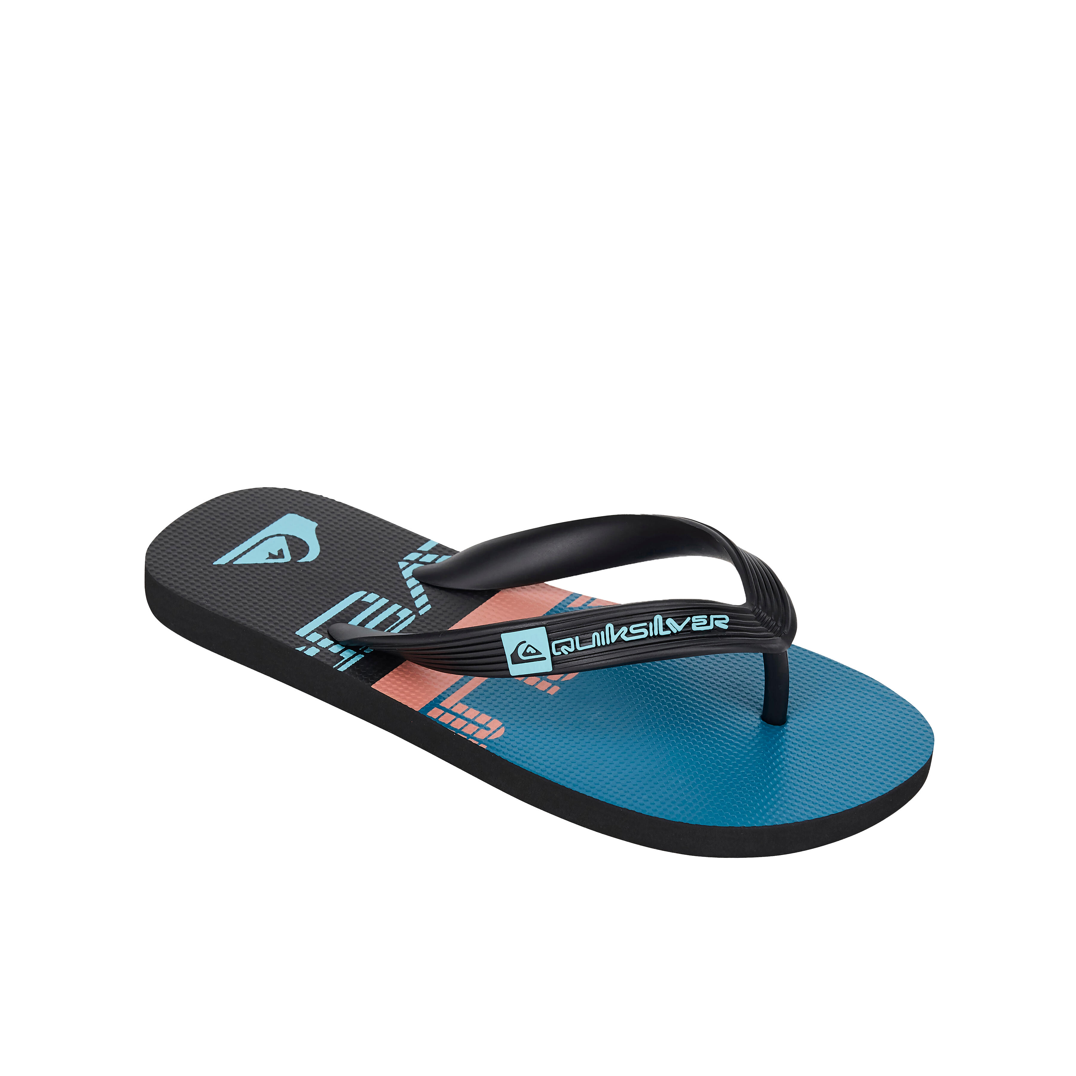 Detské žabky QUIKSILVER JAVA modré čierna 274@38-QUIKSILVER
