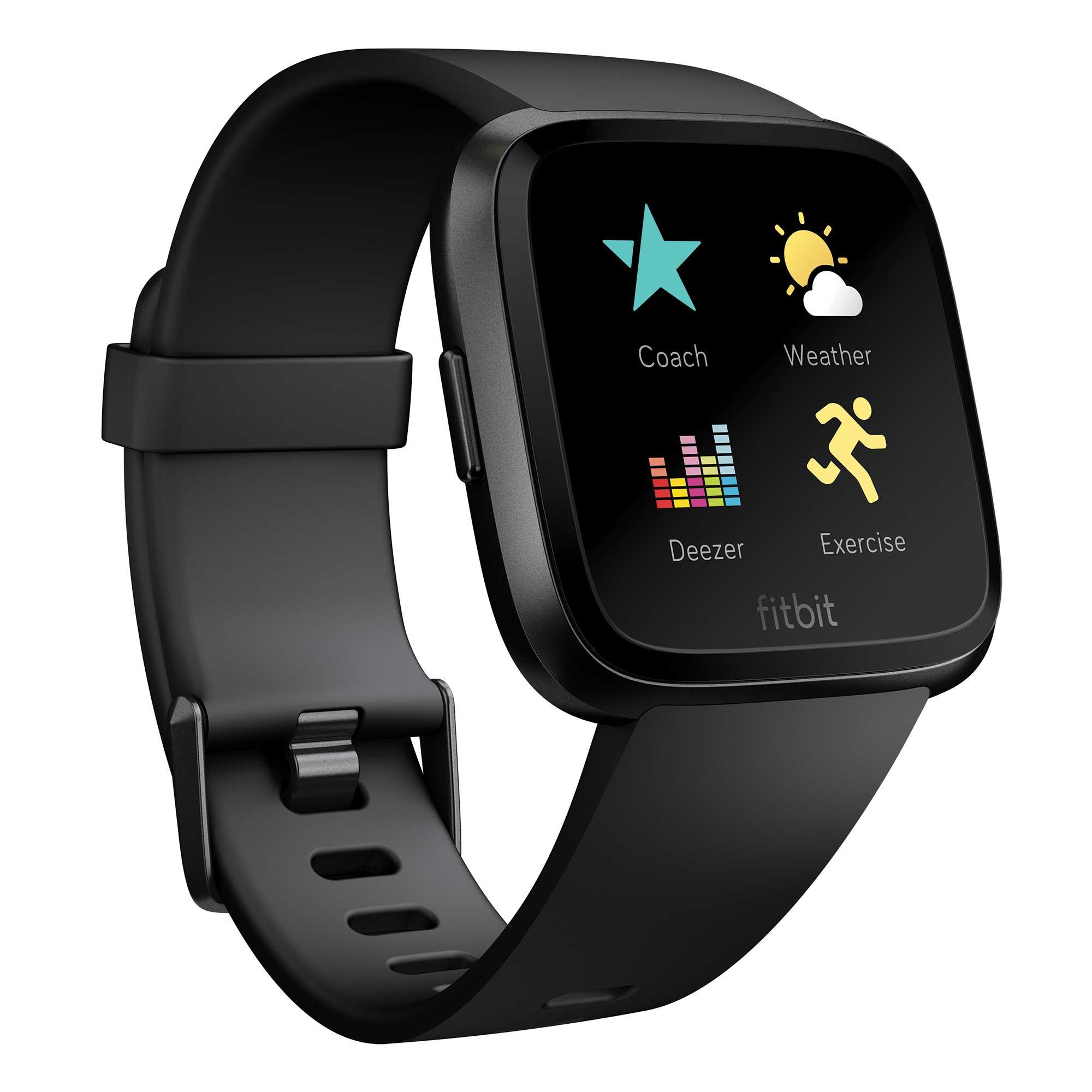 FITBIT Náramkové hodinky Versa s kardio meraním čierne 254@UNI-FITBIT