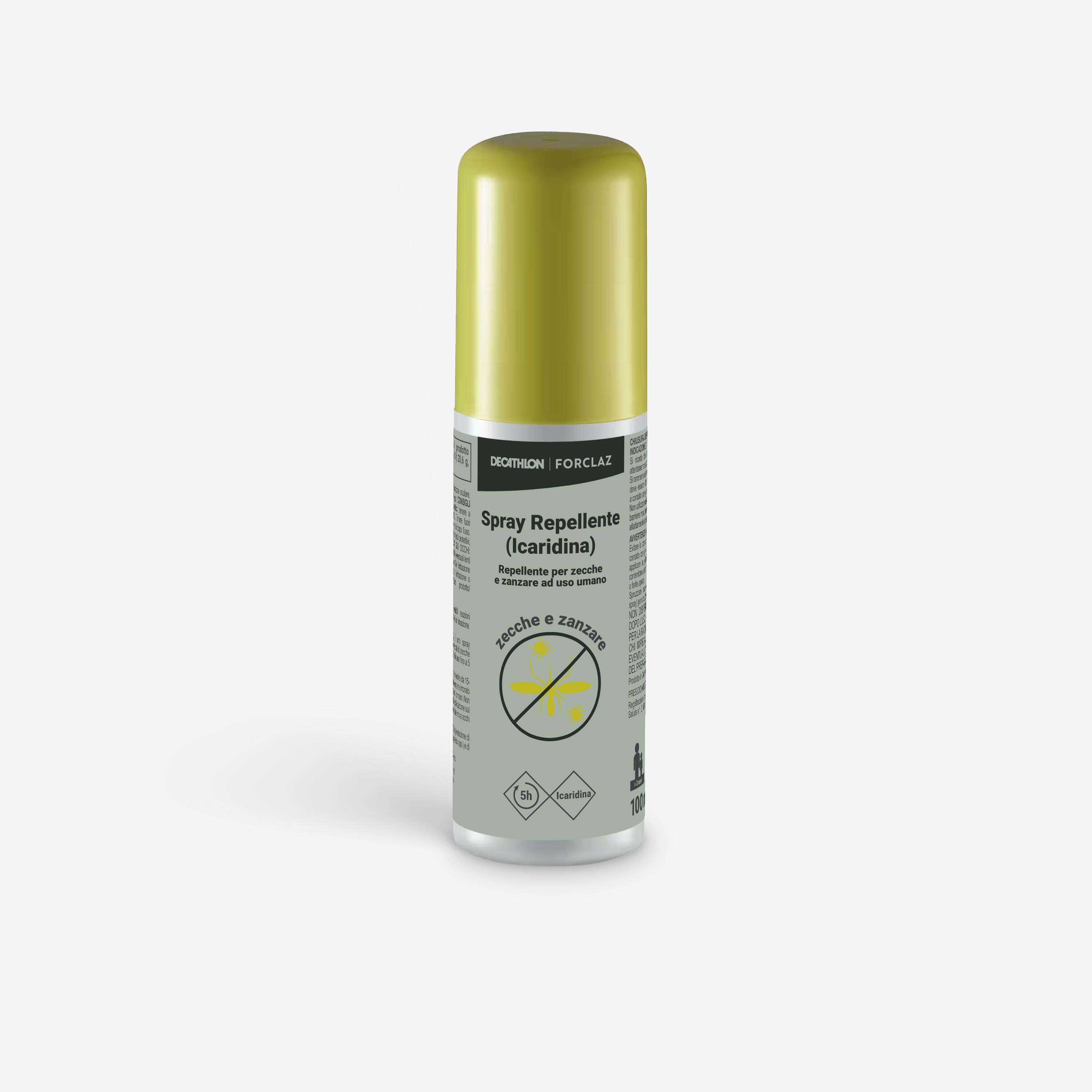 FORCLAZ Repelent v spreji proti komárom a kliešťom Icaridine 100 ml 132@100 ml-FORCLAZ