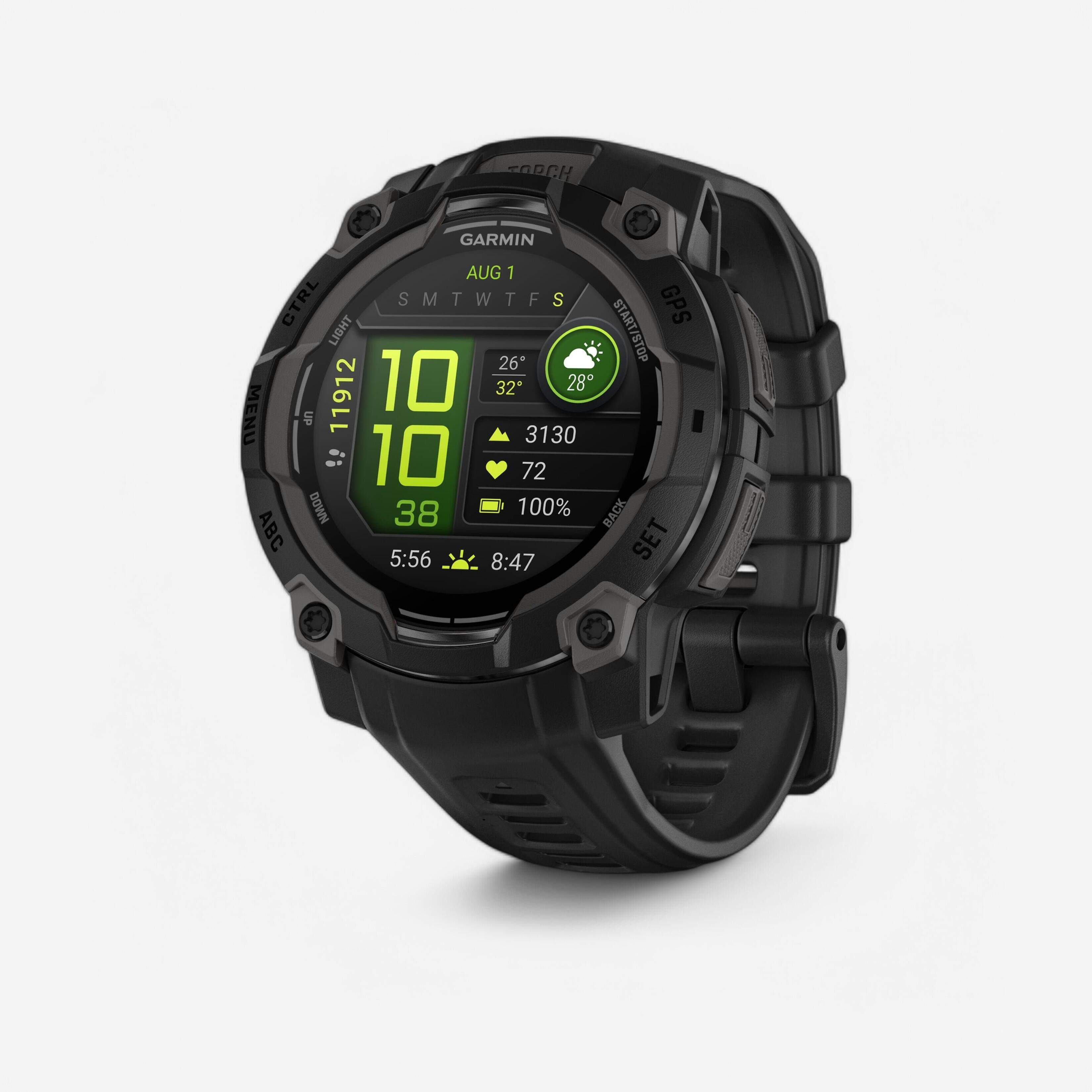 GARMIN Instinct 3 hodinky s displejom AMOLED-GARMIN
