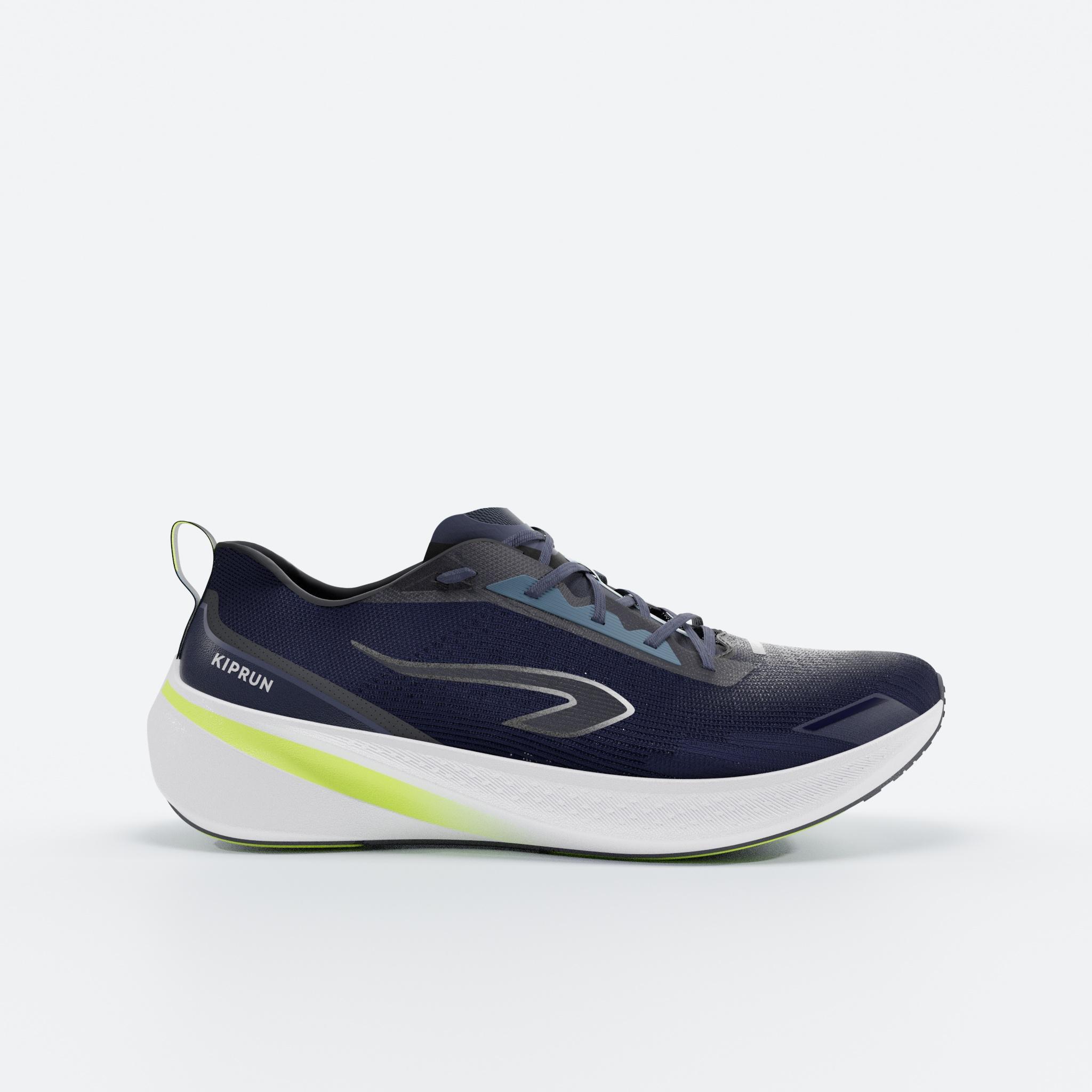 KIPRUN Pánska bežecká obuv Cushion 500 tmavomodrá 272@42-KIPRUN