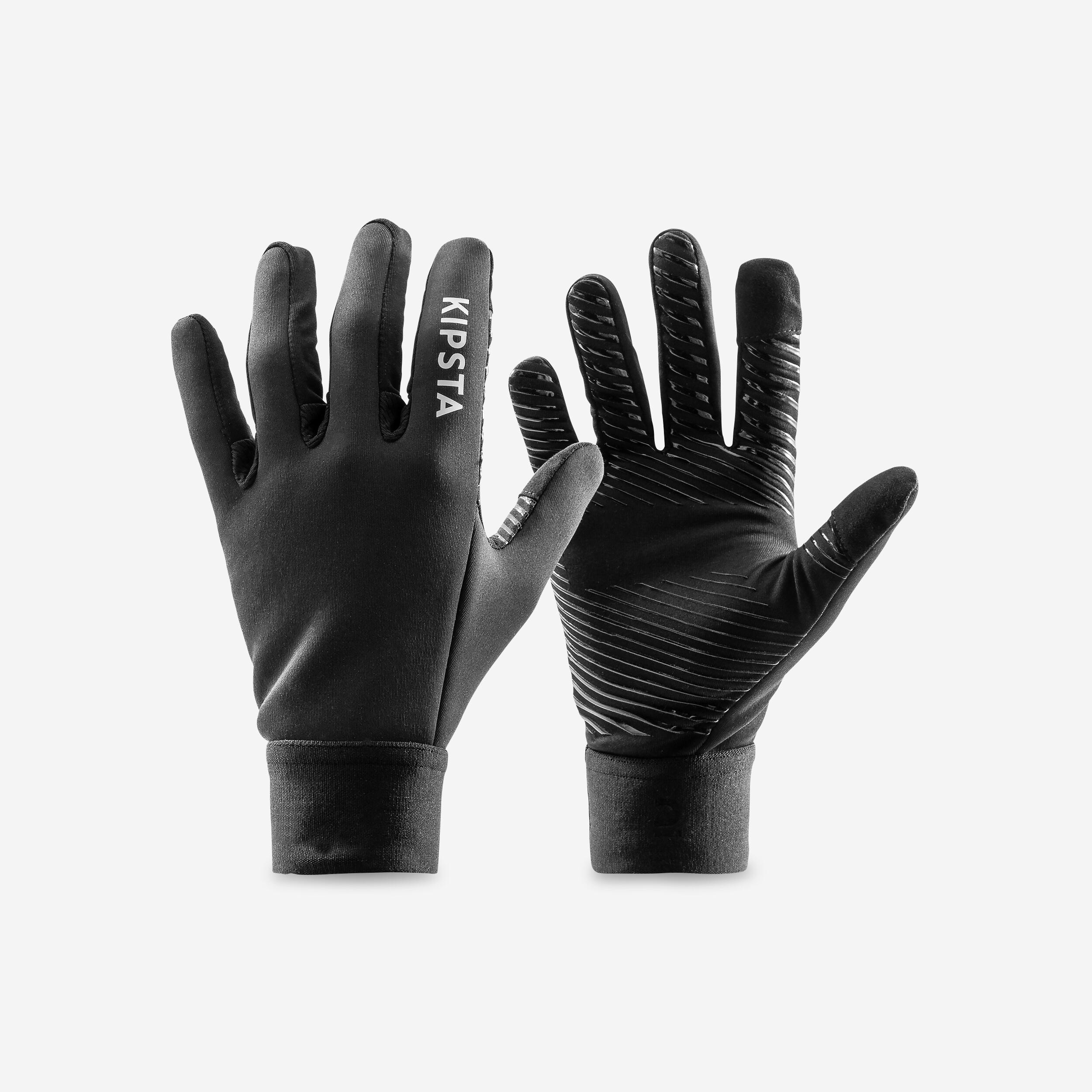 KIPSTA Futbalové rukavice Keepwarm čierne 302@2XL-KIPSTA