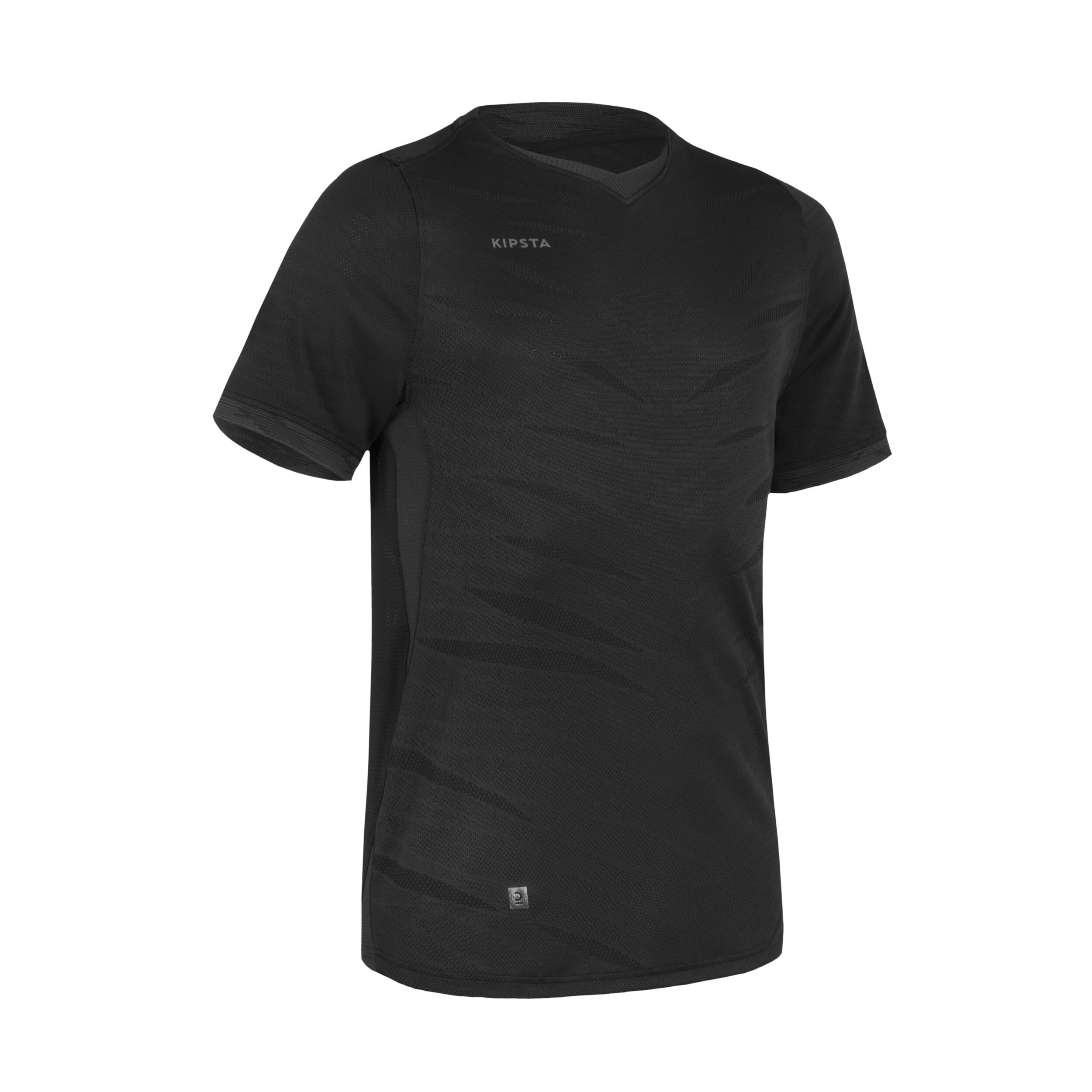 KIPSTA Futbalový dres CLR s krátkym rukávom čierny 349@2XL-KIPSTA