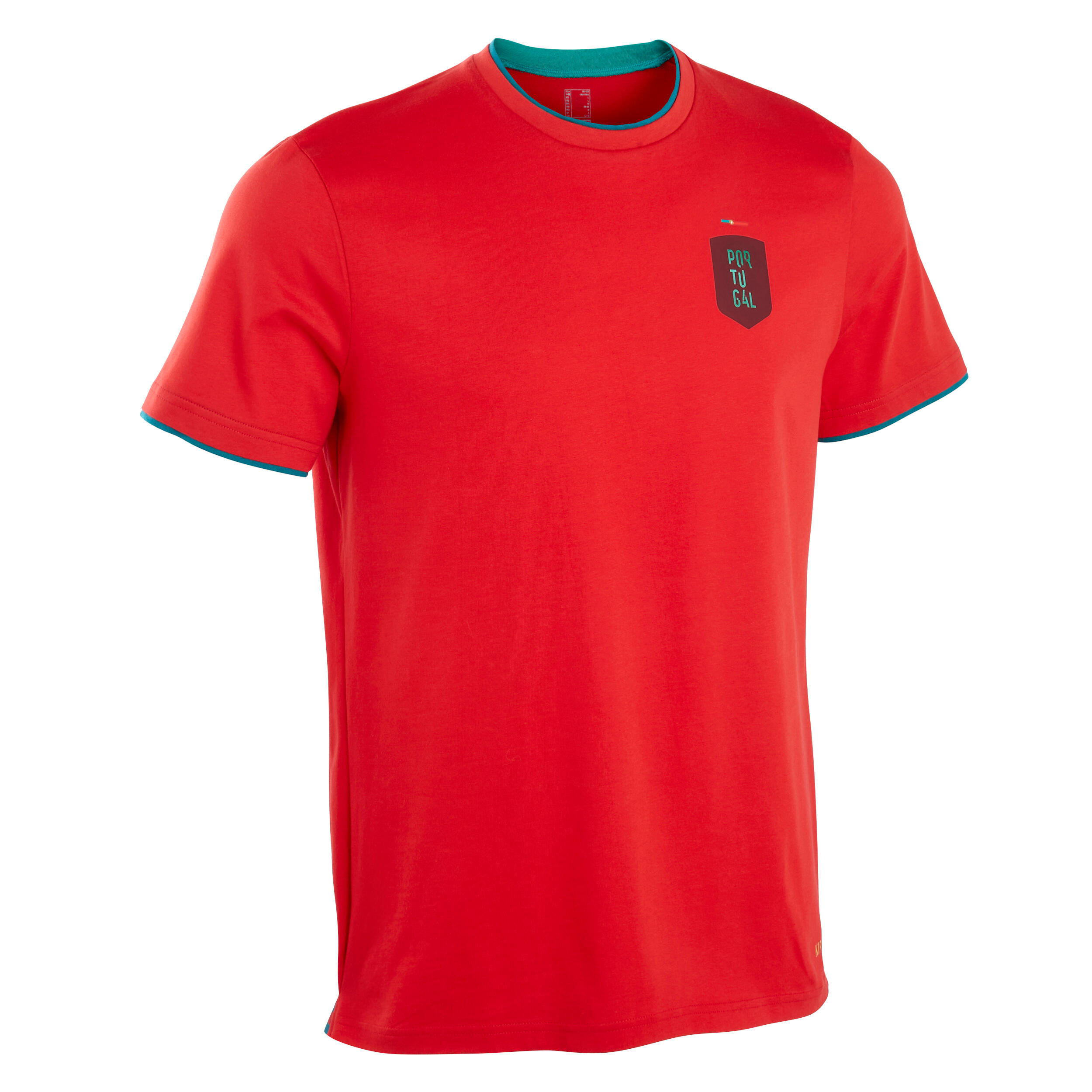 KIPSTA Futbalový dres FF100 Portugalsko 2022 červená 349@S-KIPSTA