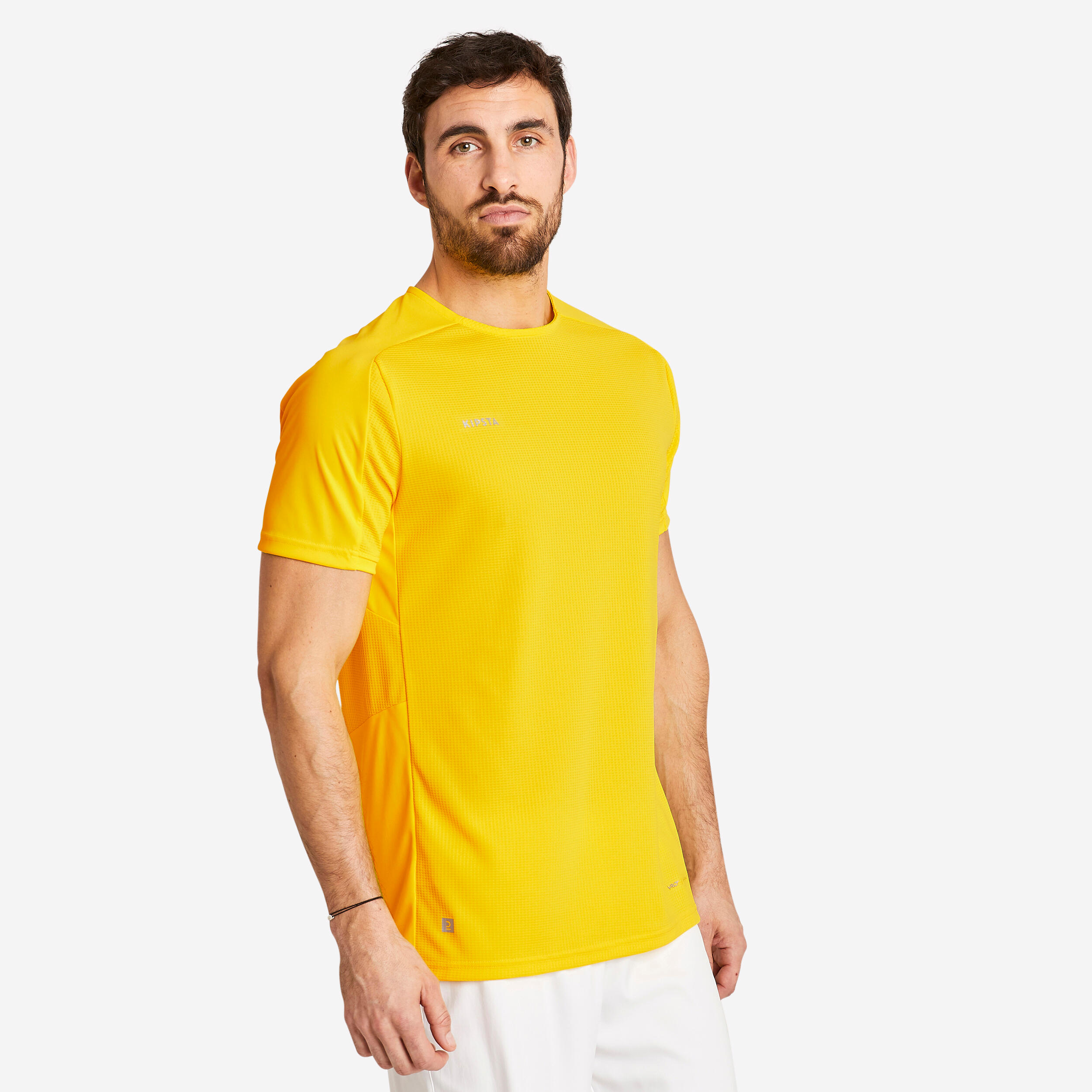 KIPSTA Futbalový dres VIRALTO CLUB s krátkym rukávom žltý žltá 349@L-KIPSTA