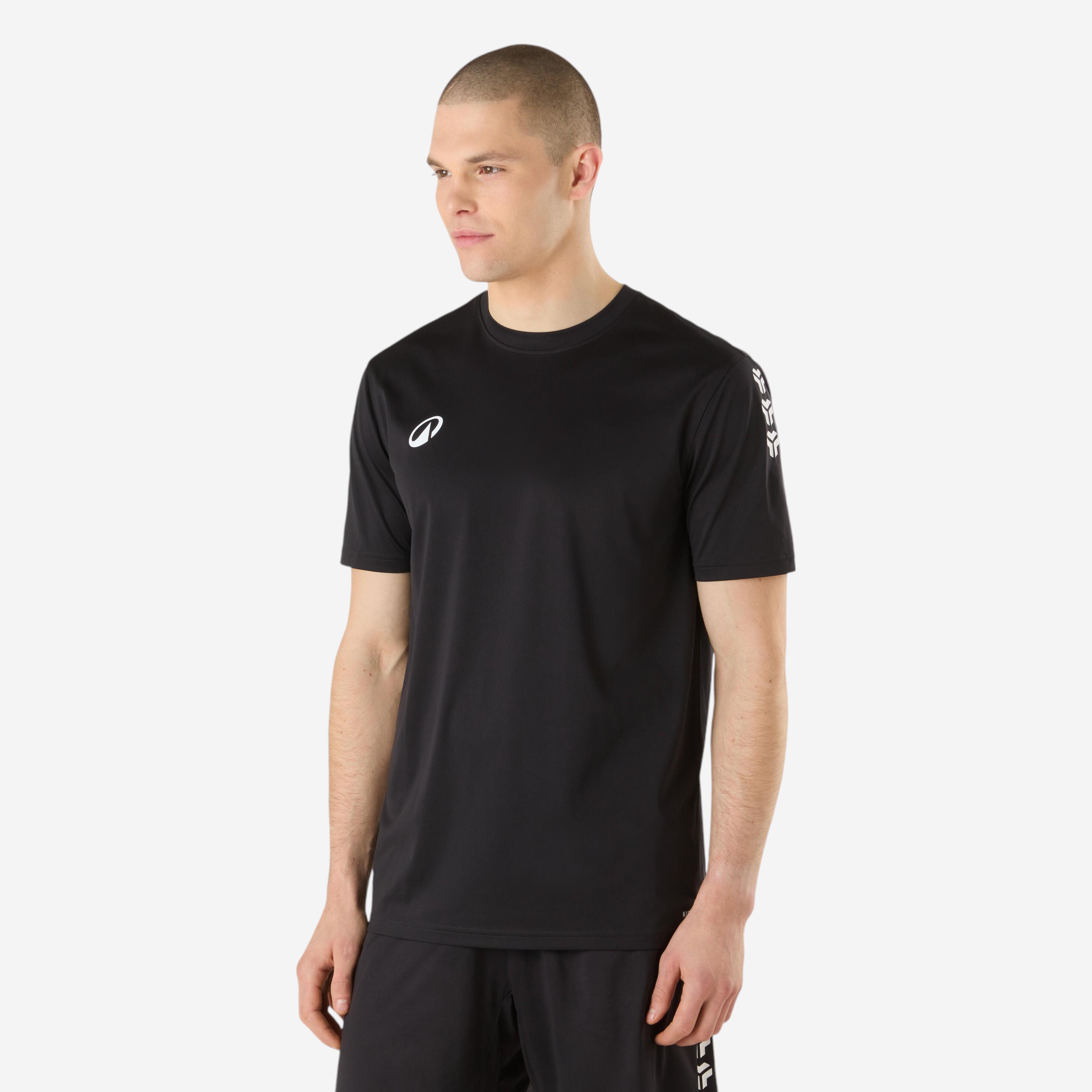 KIPSTA Pánsky dres na hádzanú H100 čierny 349@L-KIPSTA