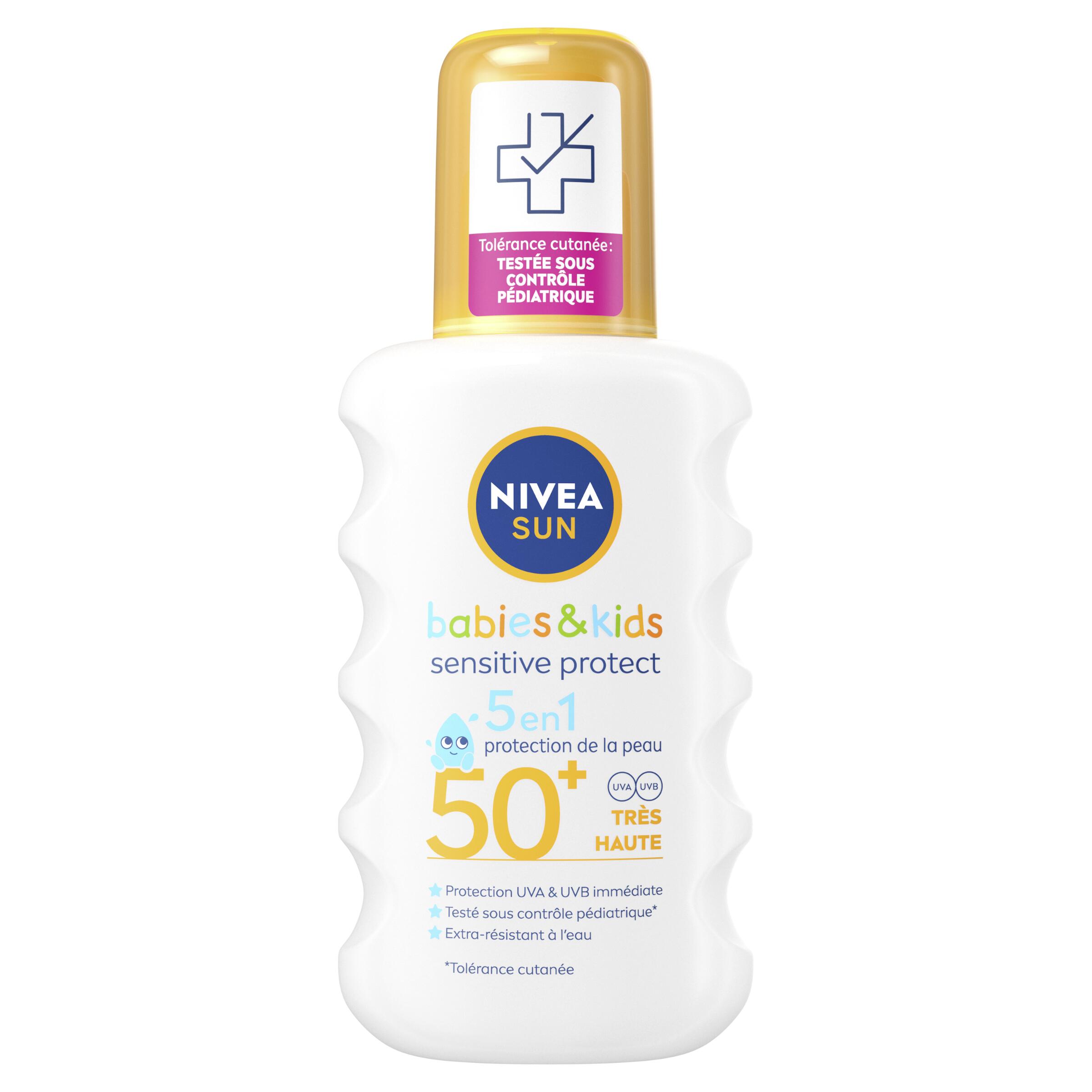 NIVEA Sprej na opaľovanie pre dojčatá a deti SPF 50+ 200 ml 132@200 ml-NIVEA