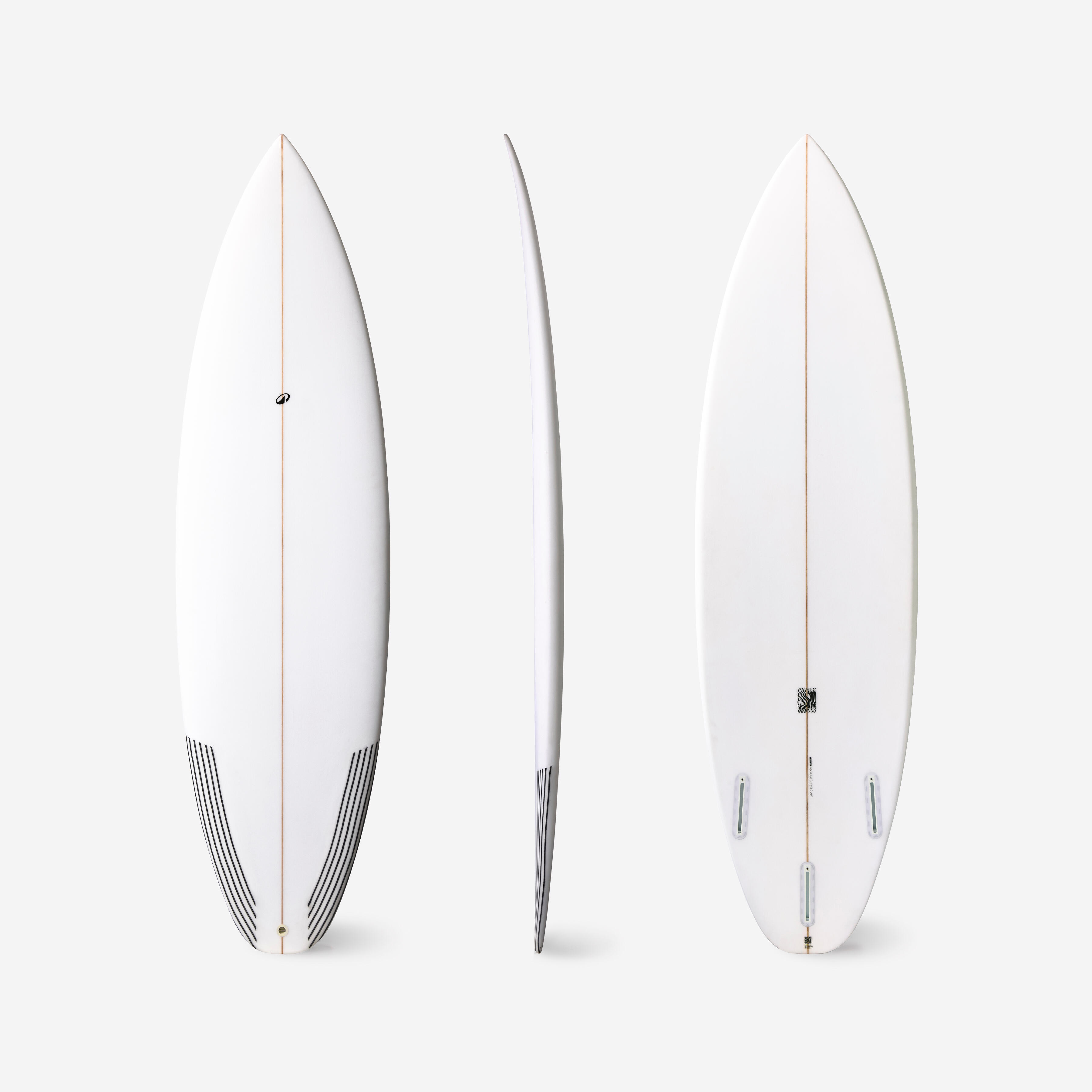OLAIAN Surf shortboard Performance s plugmi Futures biely 296@5'11-OLAIAN