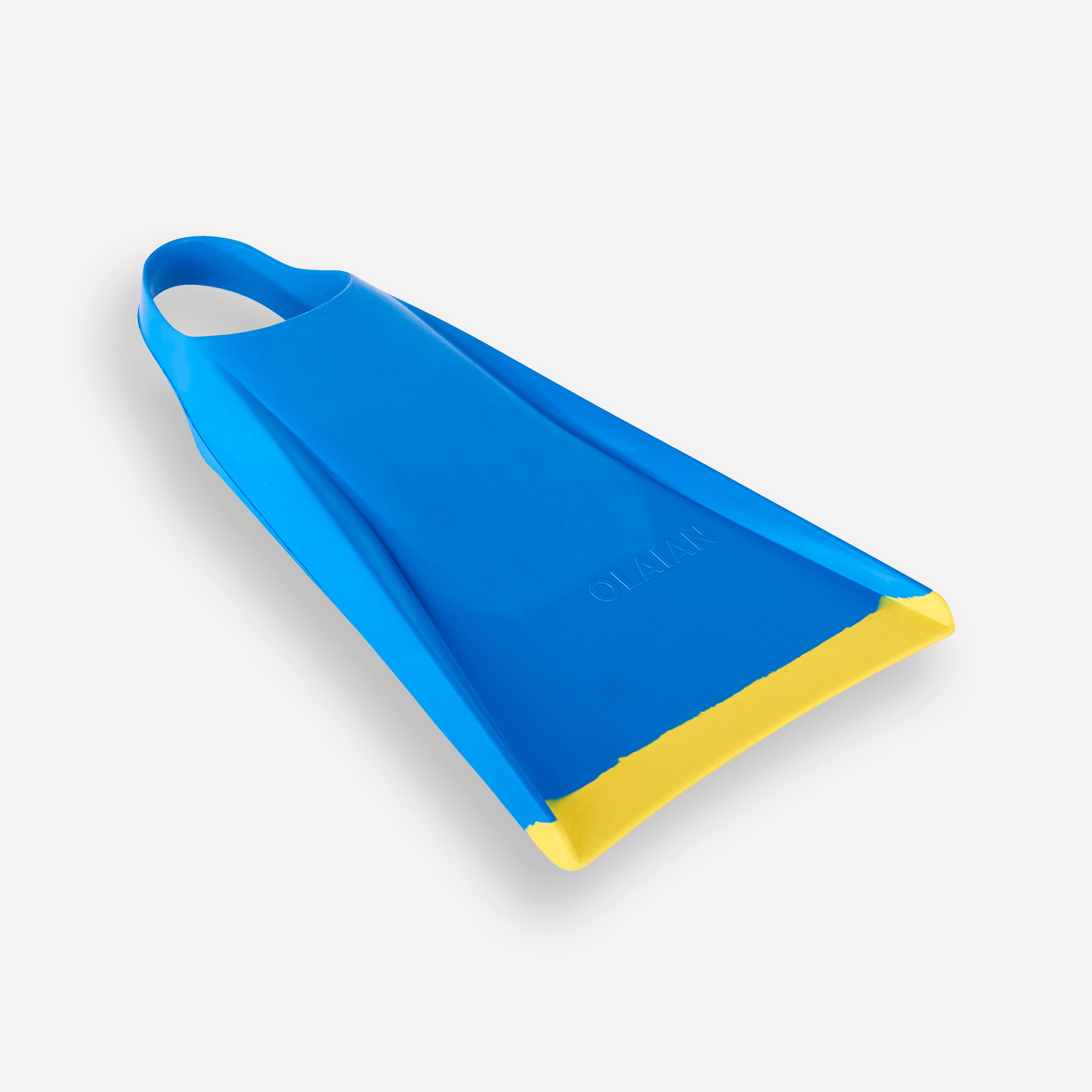 RADBUG Plutvy na bodyboard 100 tyrkysovo-žlté modrá 1048@38-39-RADBUG