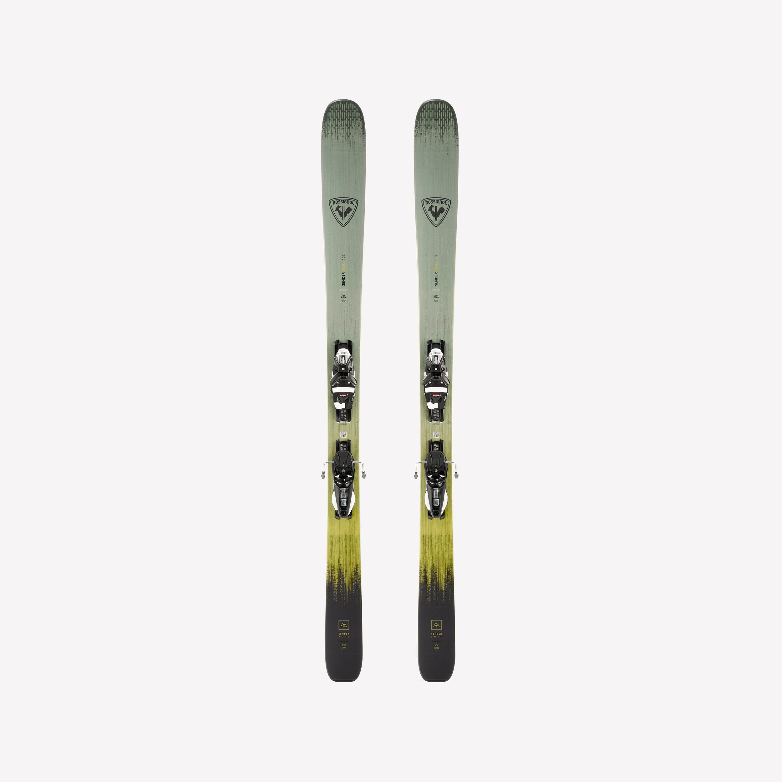ROSSIGNOL Súprava lyže na freeride Sender Soul 102 a viazanie Look NX12 296@188 cm-ROSSIGNOL
