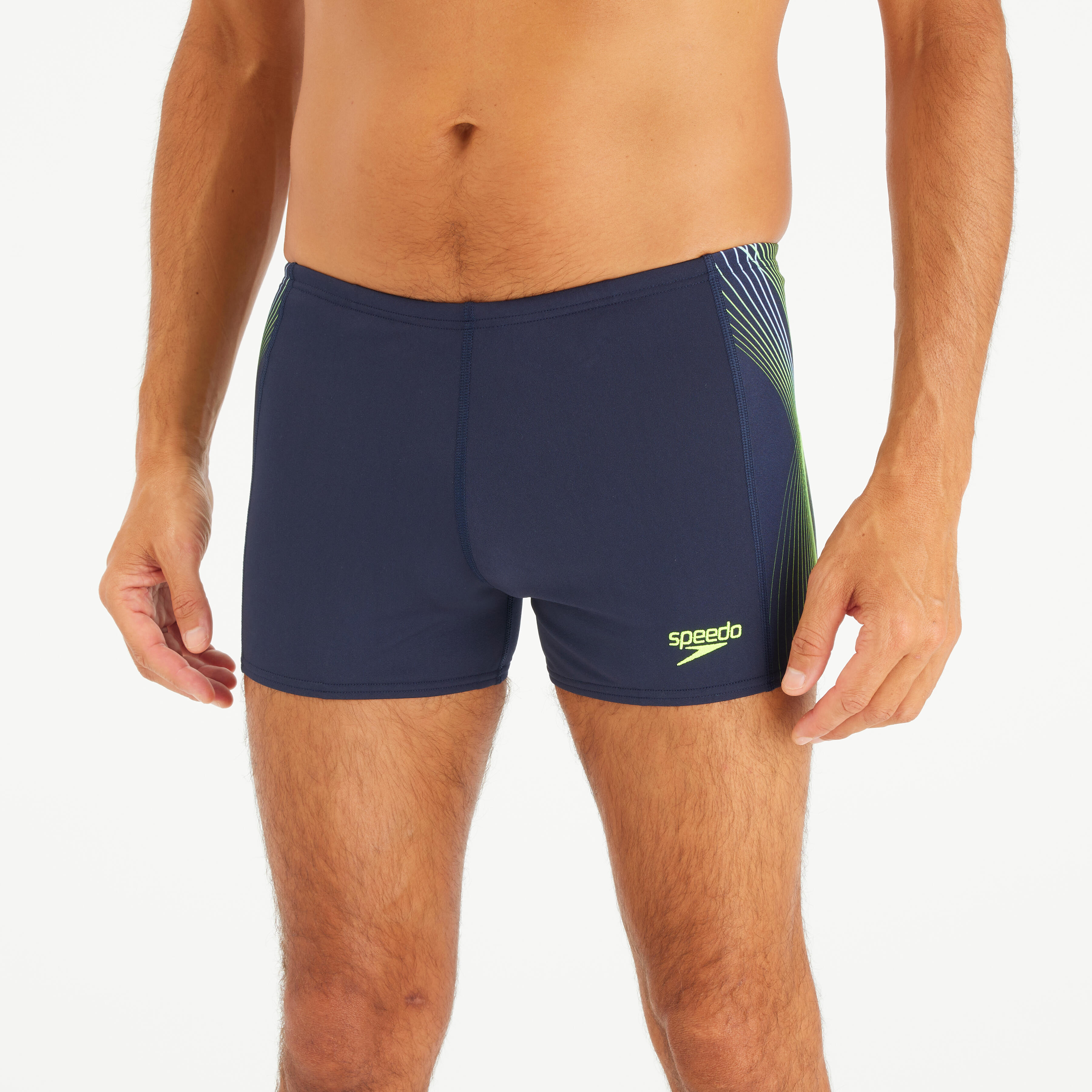 SPEEDO pánske boxerkové plavky tmavomodré 340@M-SPEEDO