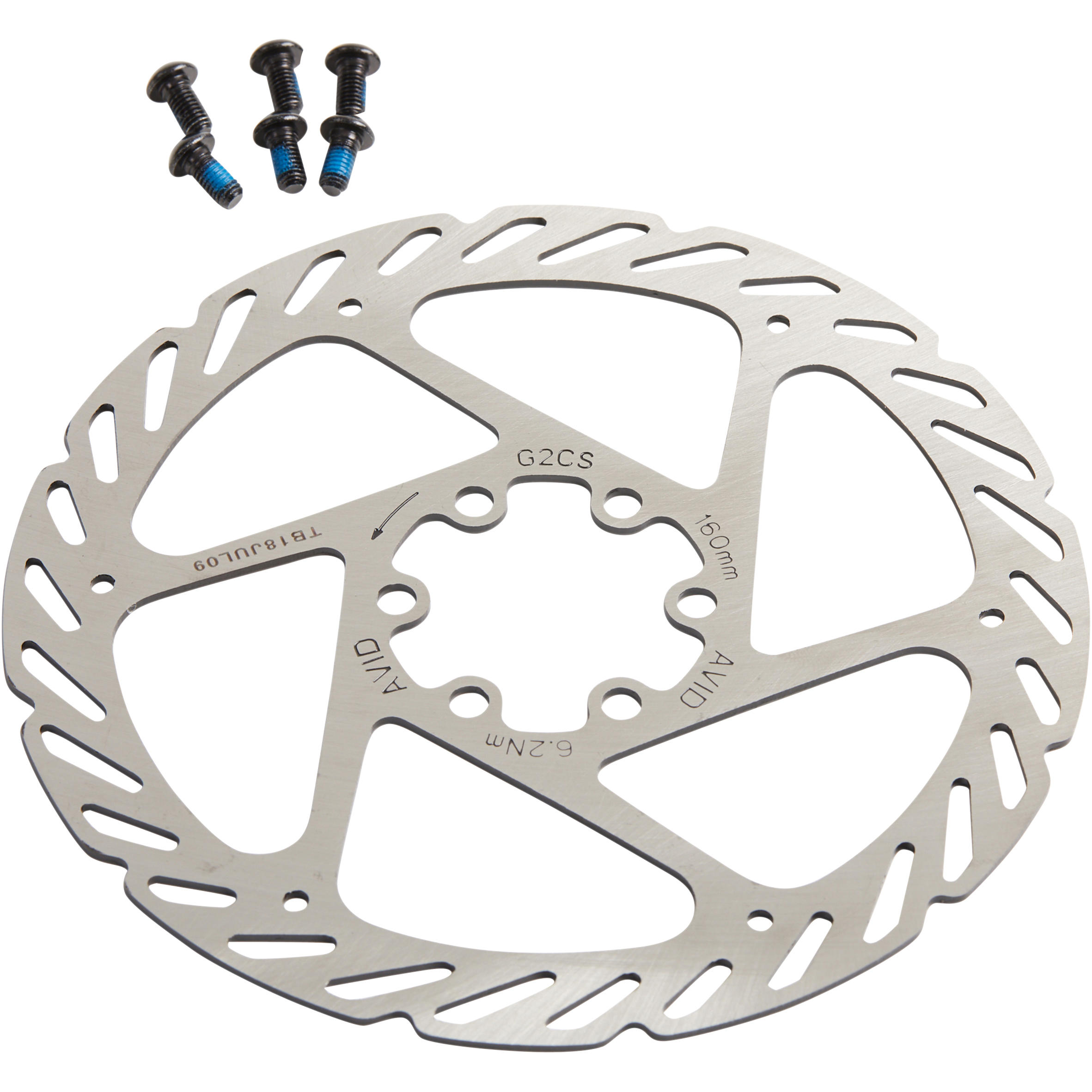 SRAM Brzdový kotúč Elixir 160/180 mm G2CS 6 otvorov 296@180 mm-SRAM