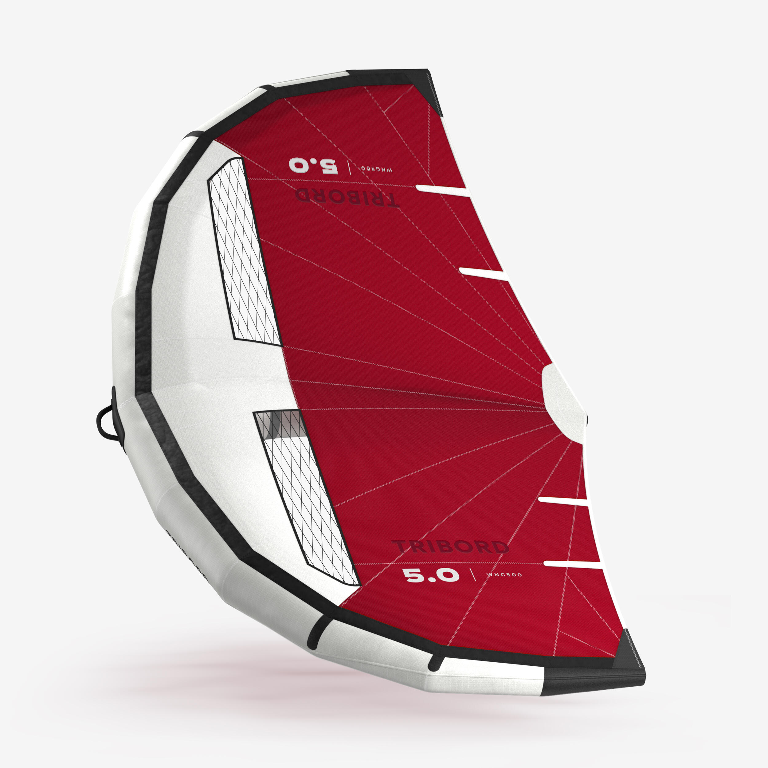 TRIBORD Freeride ťažné krídlo 6 m² – WING 500 biela 148@6 m²-TRIBORD