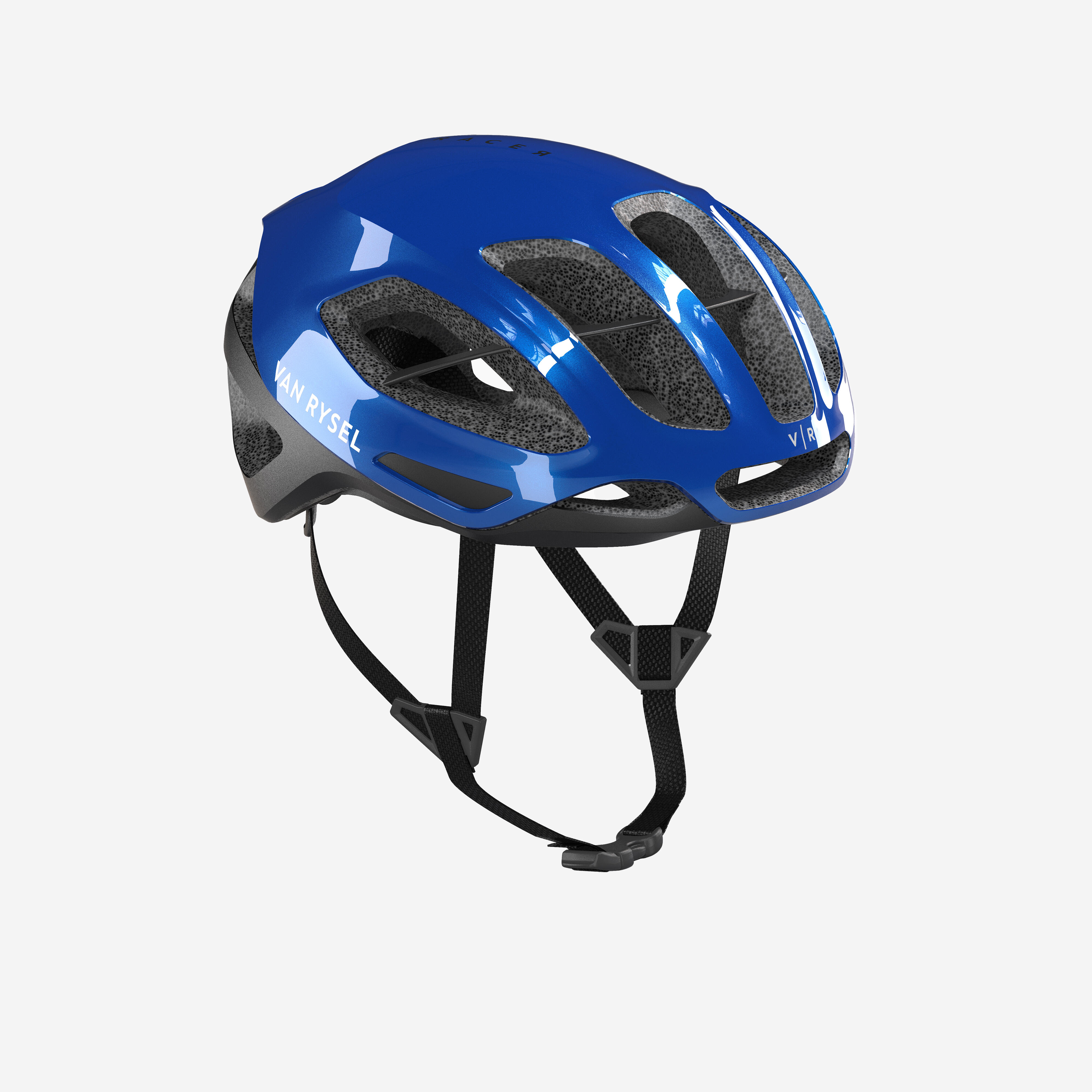 VAN RYSEL Prilba na cestnú cyklistiku RCR Mips modrá 200@S-VAN RYSEL