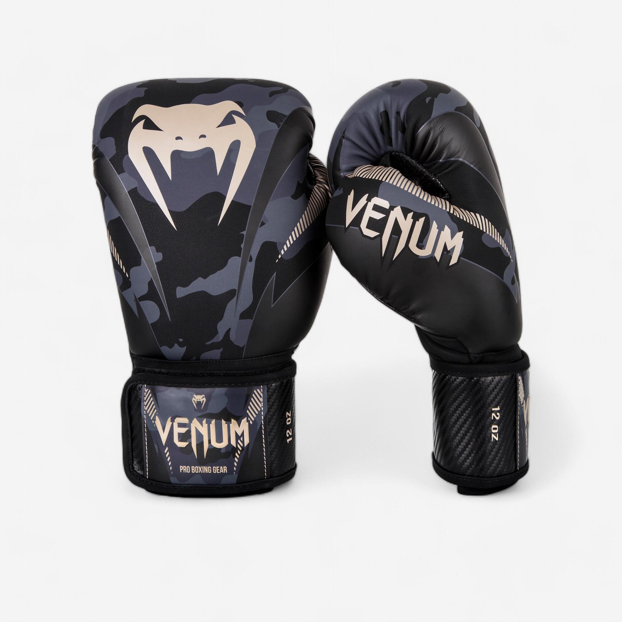 VENUM Boxerské rukavice Impact Dark maskáčové 204@12 oz-VENUM