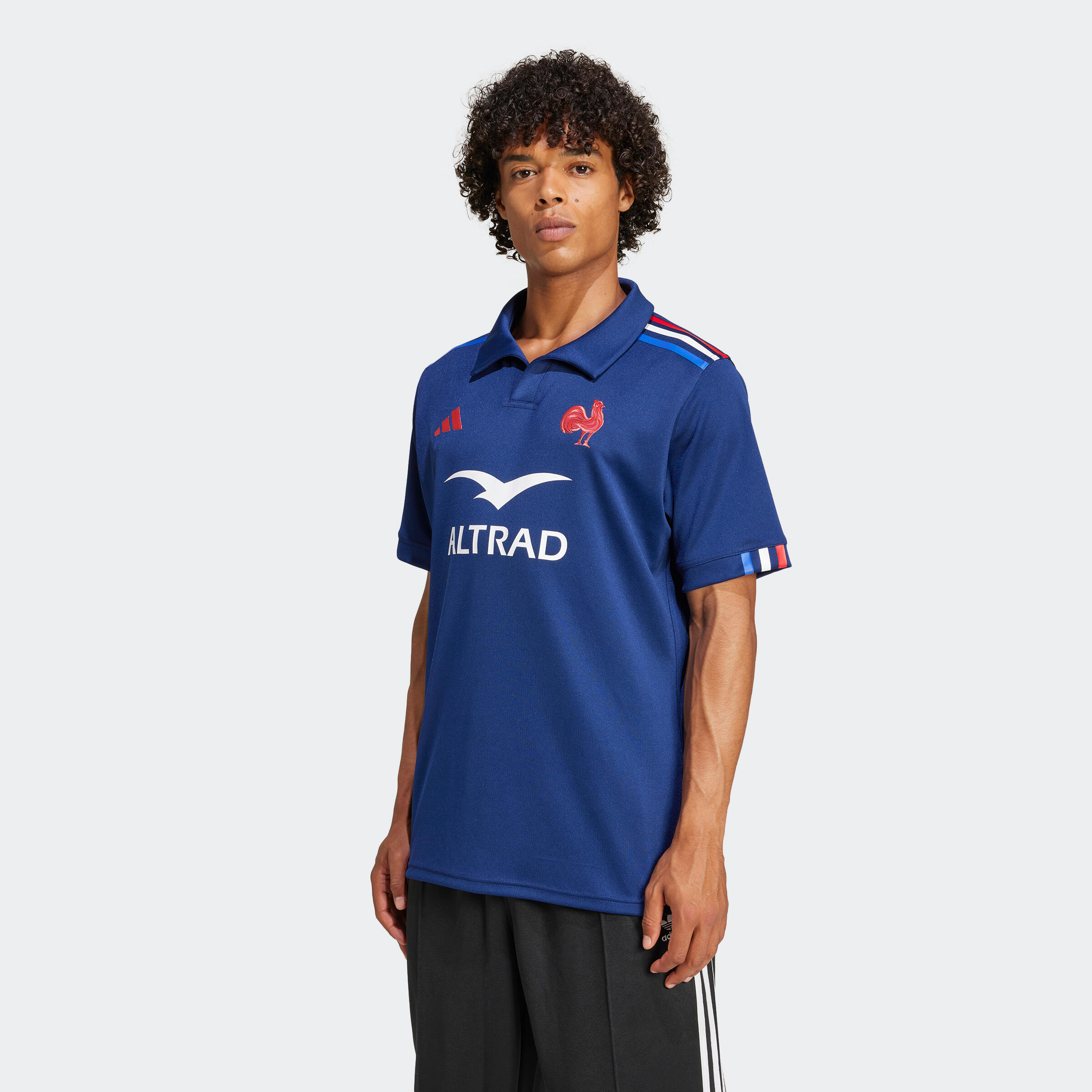 ADIDAS Dres na ragby pre dospelých FFR XV Francúzsko 2024/2025 vo verzii replica