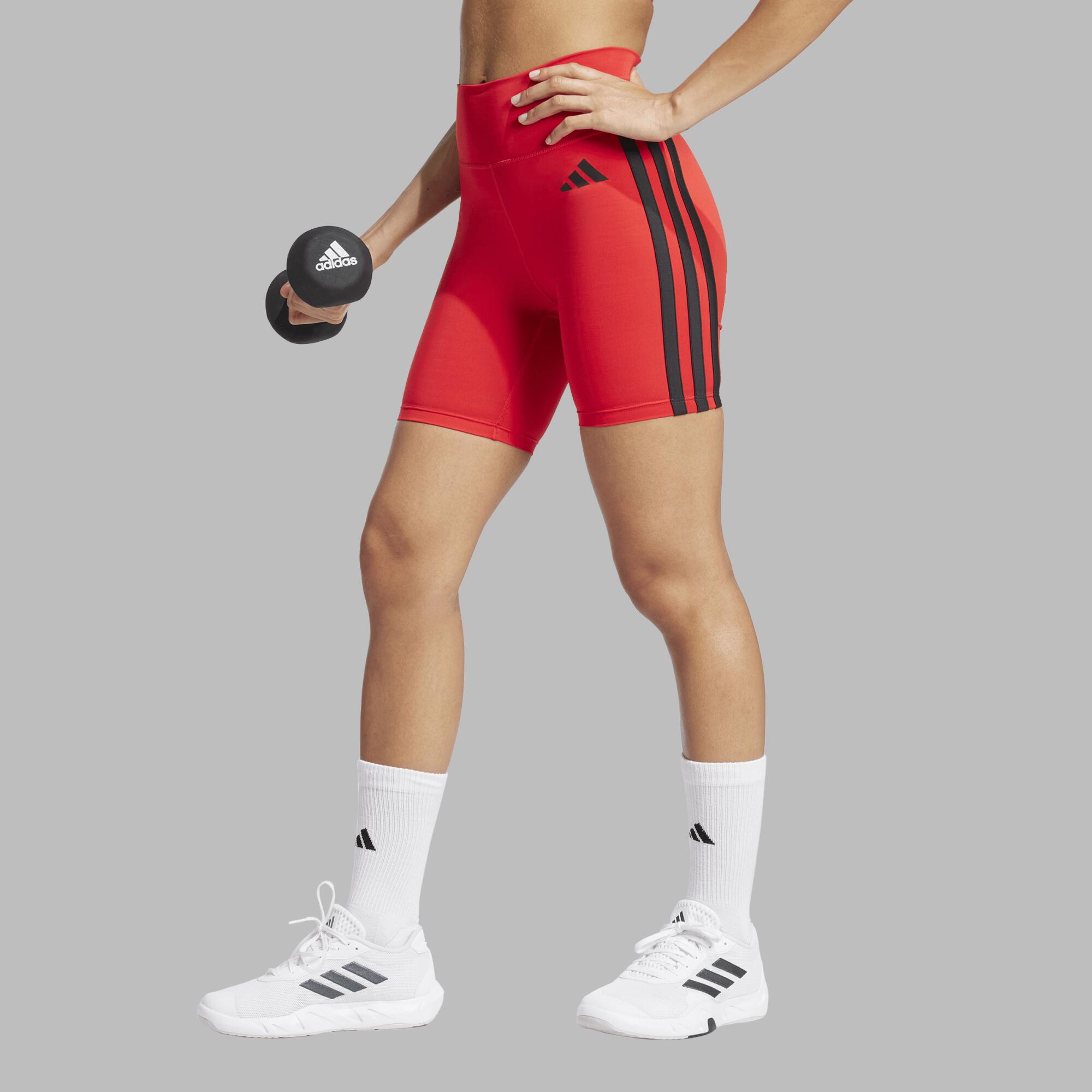 ADIDAS dámske šortky červené 343@XS-ADIDAS