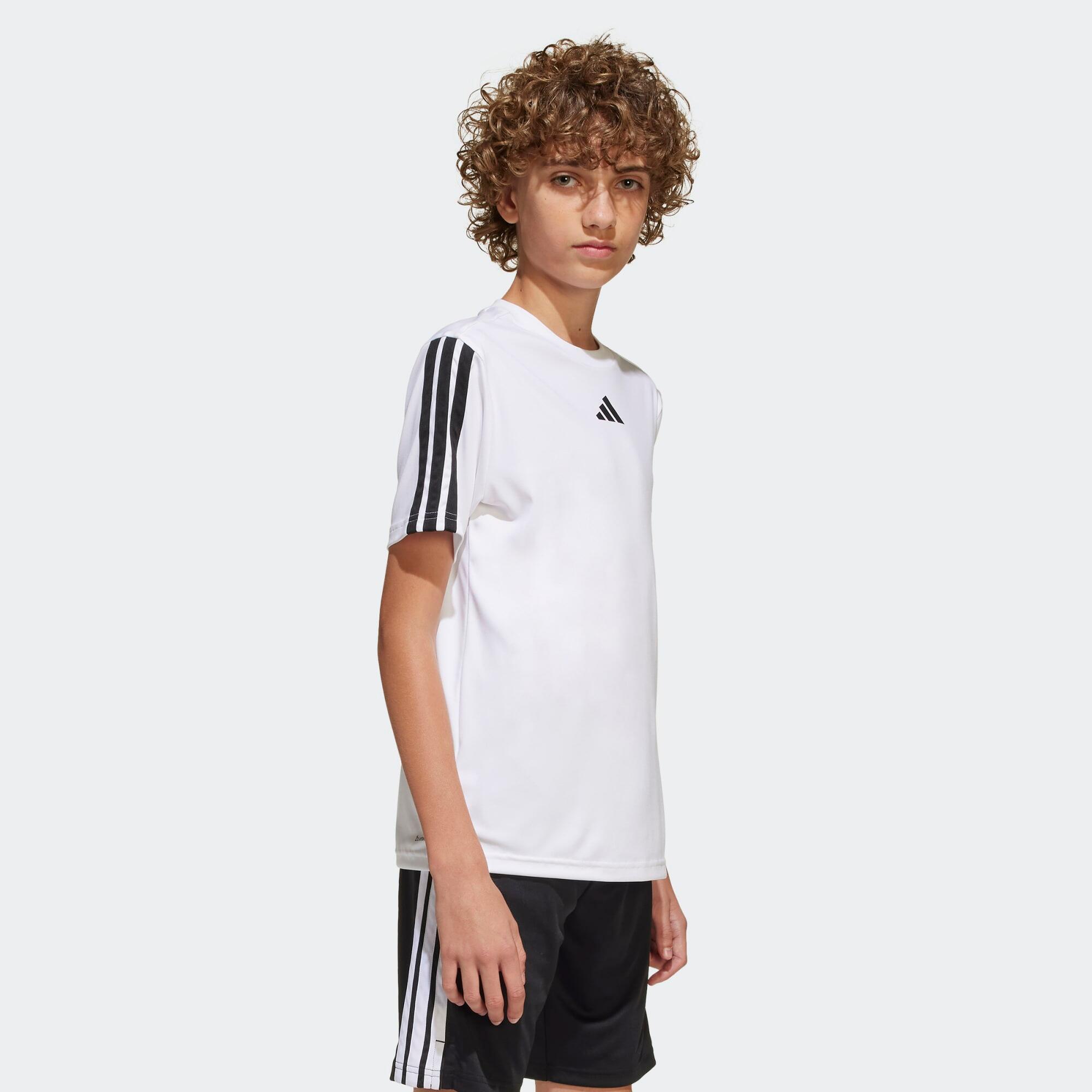 ADIDAS detské tričko na cvičenie biele 128 cm-ADIDAS