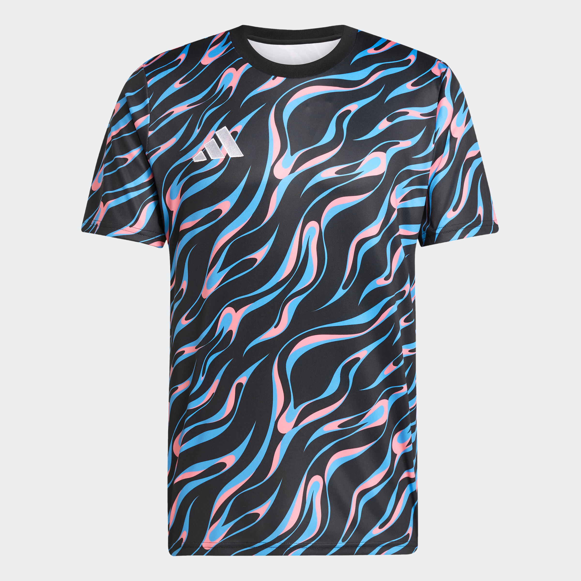 ADIDAS futbalový tréningový dres modro-ružový 349@S-ADIDAS
