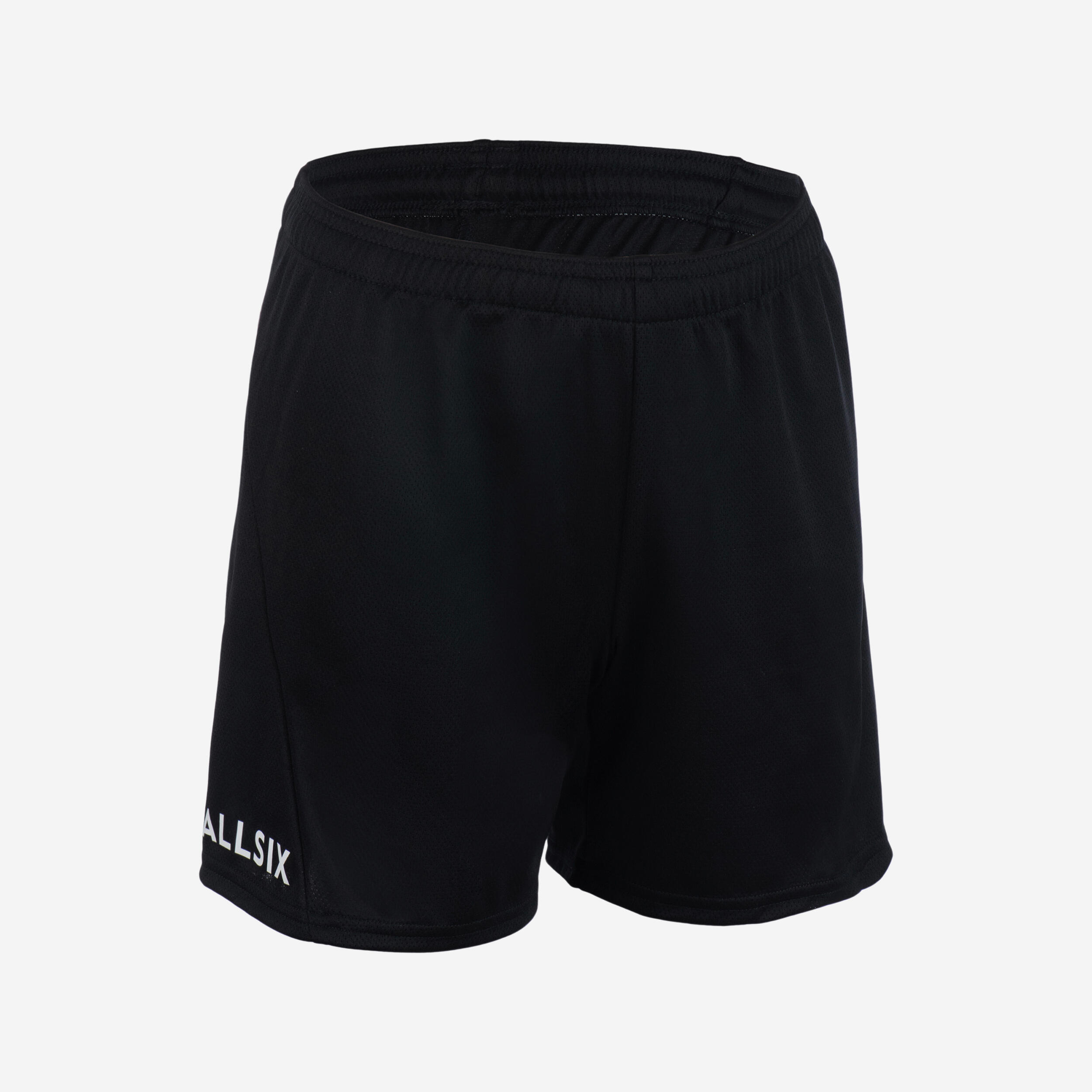 ALLSIX Chlapčenské volejbalové šortky V100 čierne 141-150 cm-ALLSIX