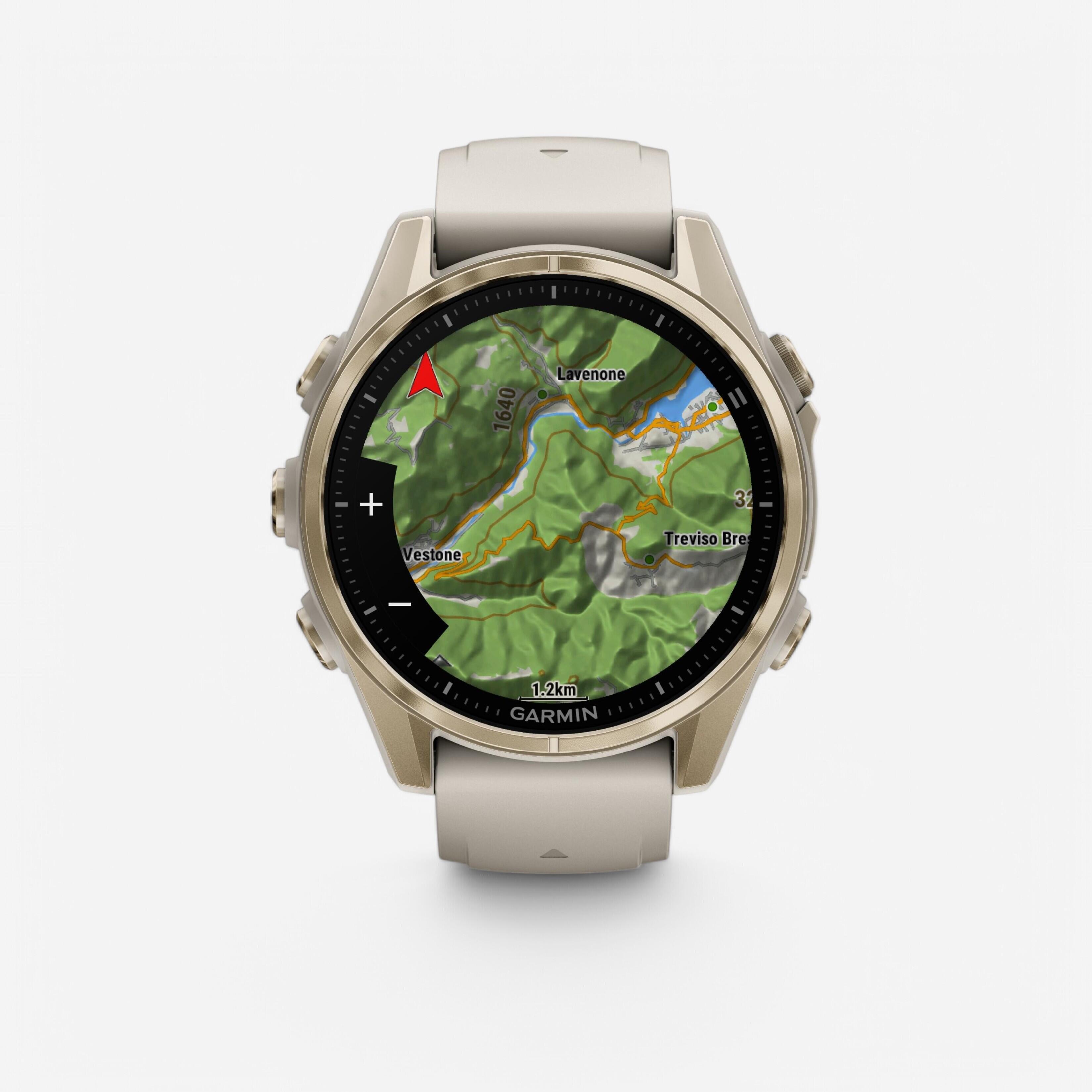 GARMIN Fēnix® 8 Soft Gold smart hodinky AMOLED 43 mm-GARMIN