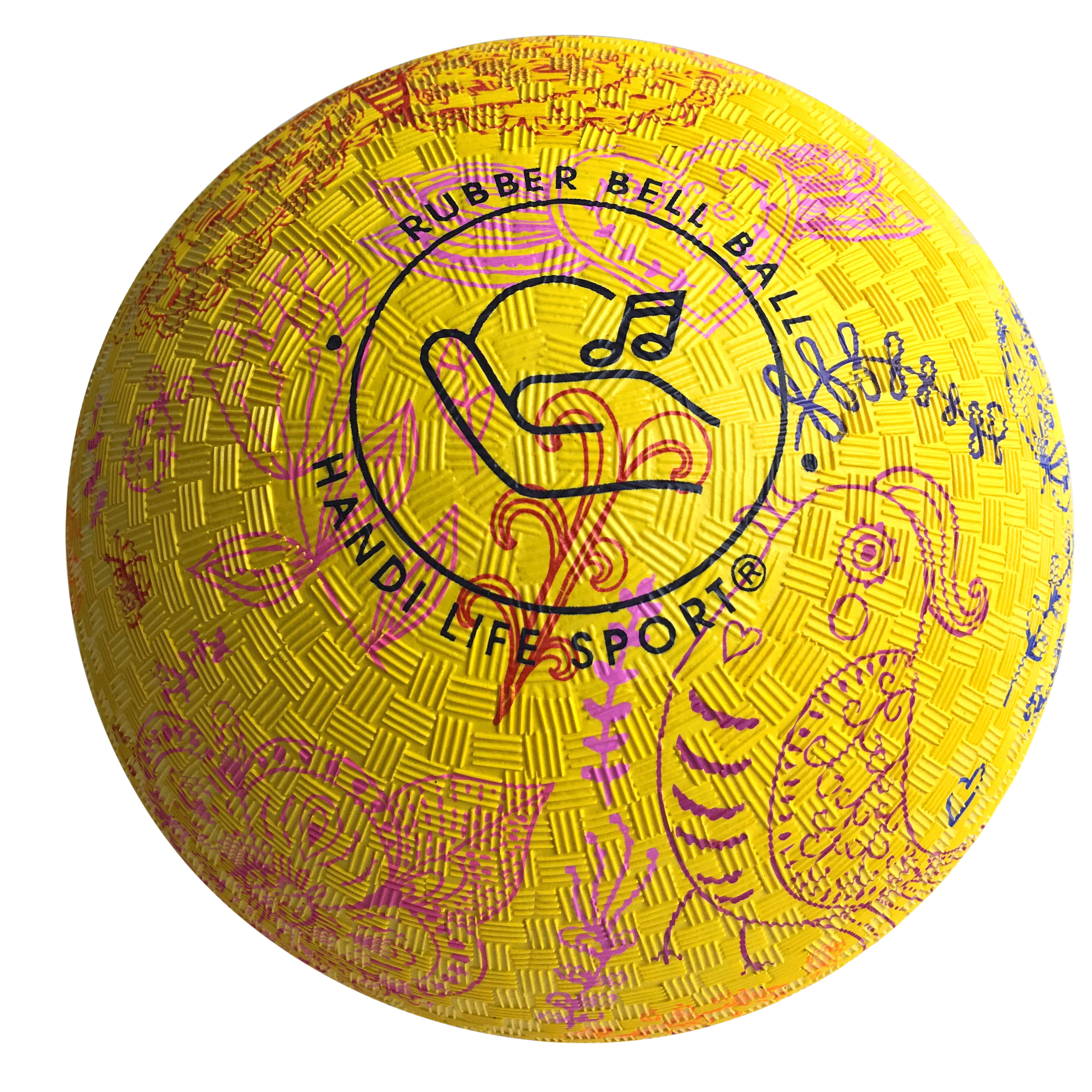 HANDILIFE Ballon sonore cécifoot Butterfly - Taille 5 975@5-HANDILIFE