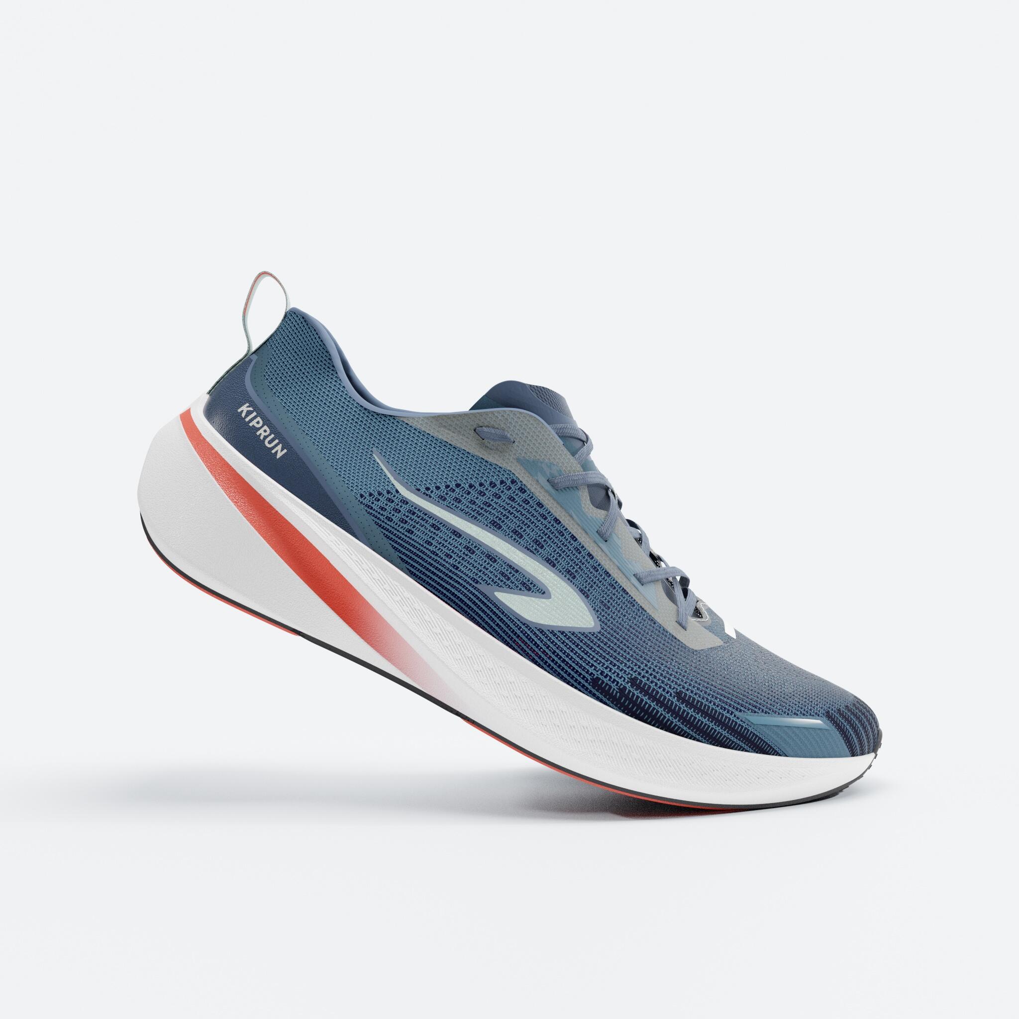 KIPRUN Pánska bežecká obuv Cushion 500 modrá 272@39-KIPRUN