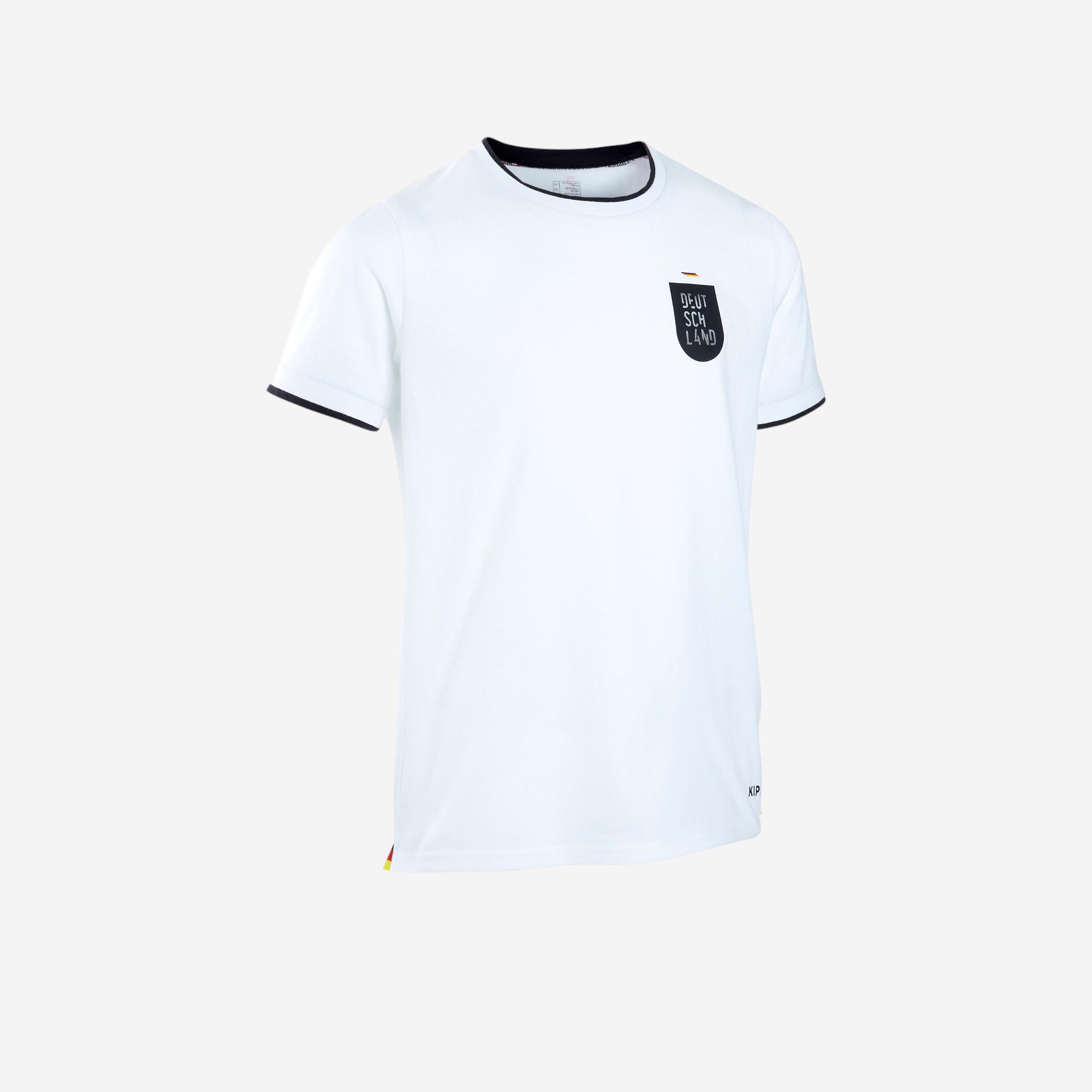 KIPSTA Detský futbalový dres FF100 Nemecko 2024 113-122 cm-KIPSTA