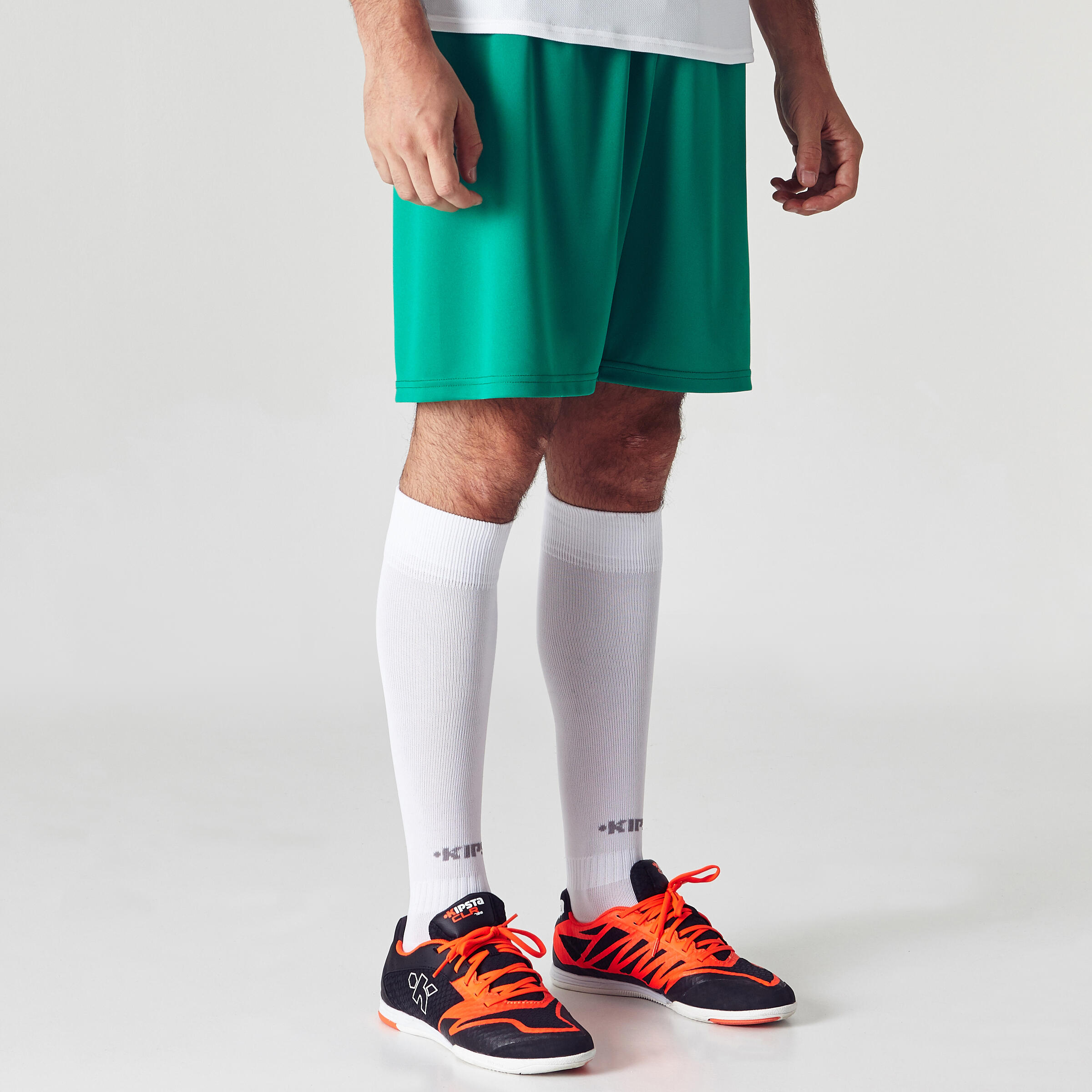 KIPSTA Futbalové šortky Essentiel zelené zelená 200@L-KIPSTA