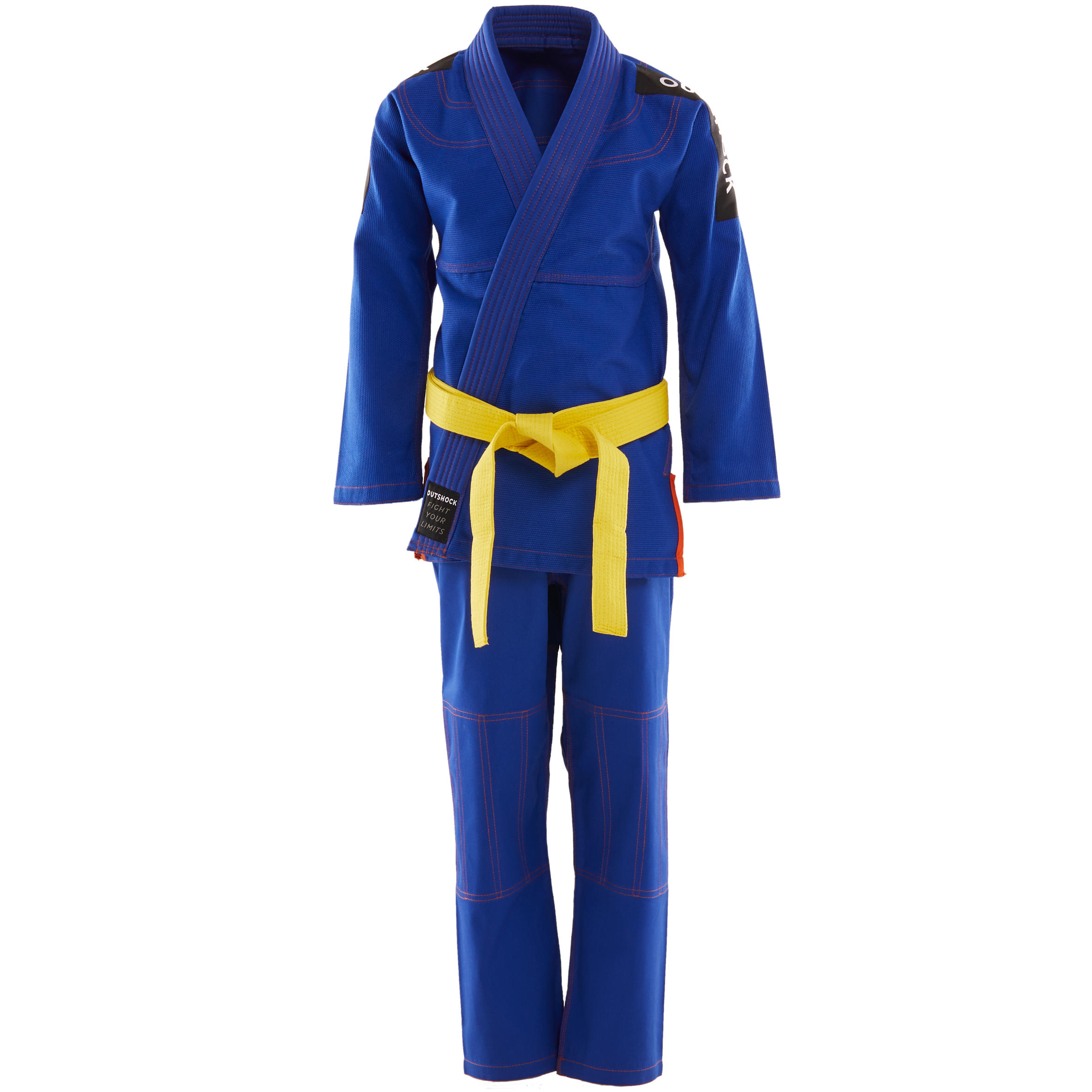 OUTSHOCK Detské kimono na brazílske džiu-džicu 500 modré 145-155 cm-OUTSHOCK