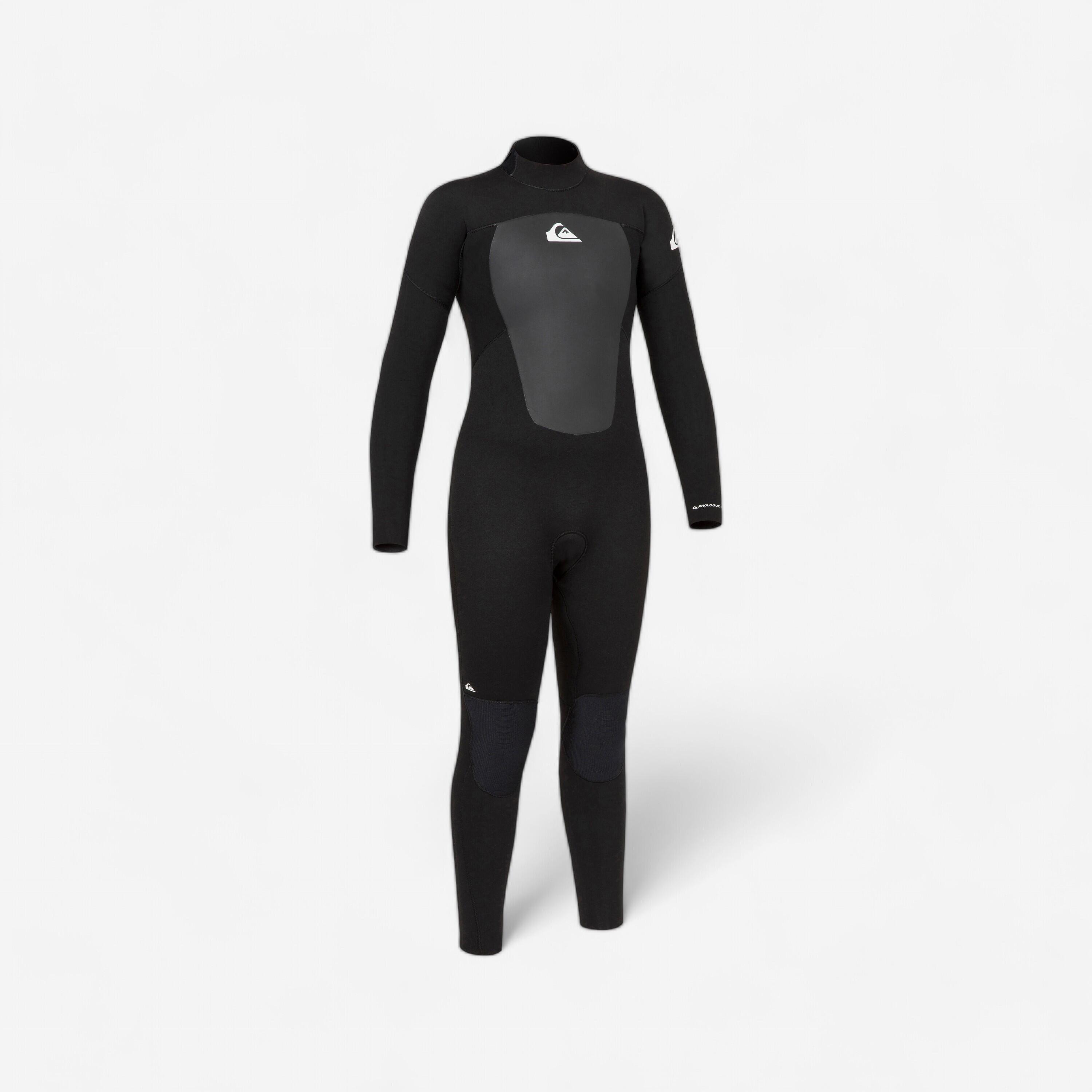 QUIKSILVER Detský neoprén Prologue 4/3 mm čierny 280@10 rokov-QUIKSILVER