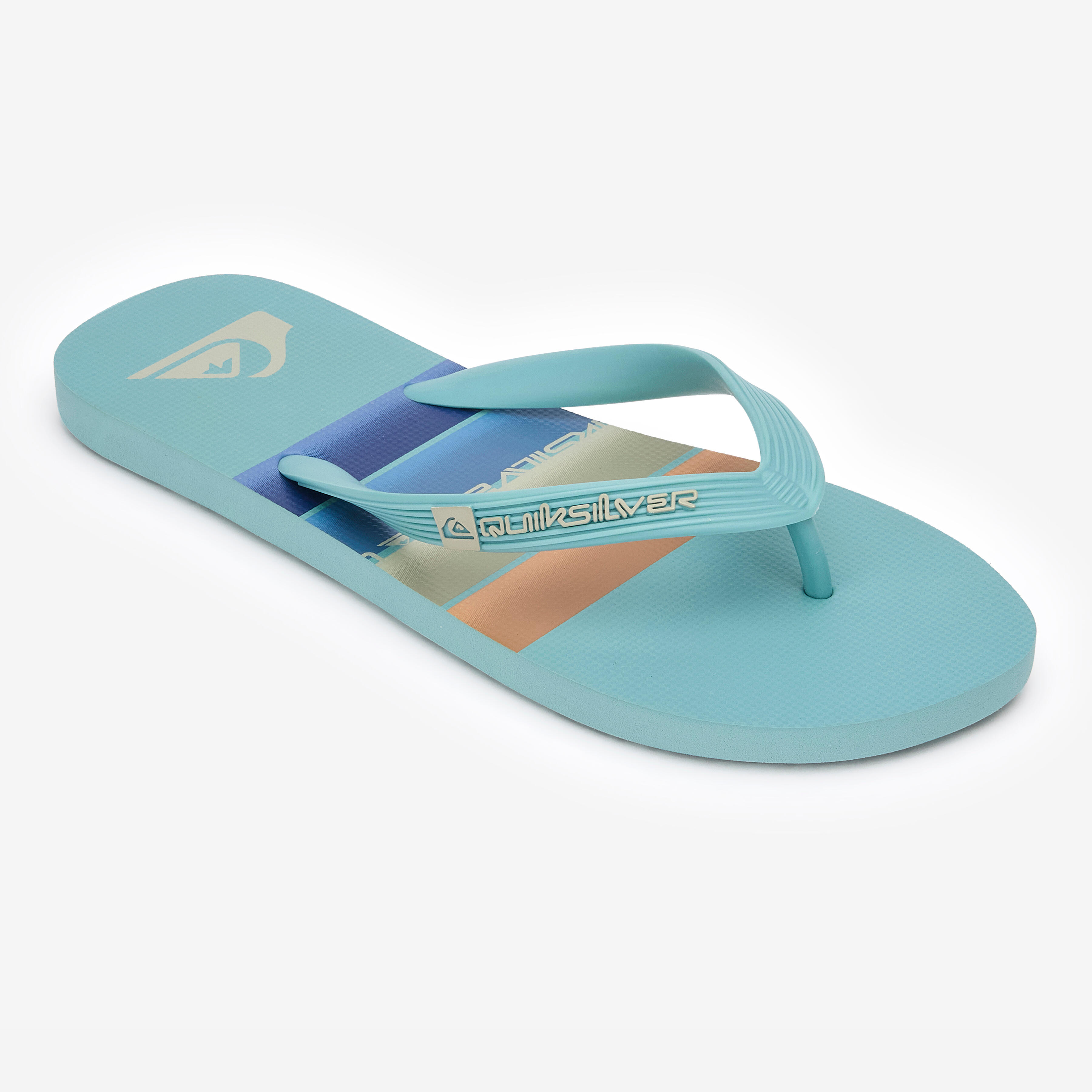 Quiksilver Ocean Explorer pánske žabky zelené zelená 272@43-44-QUIKSILVER