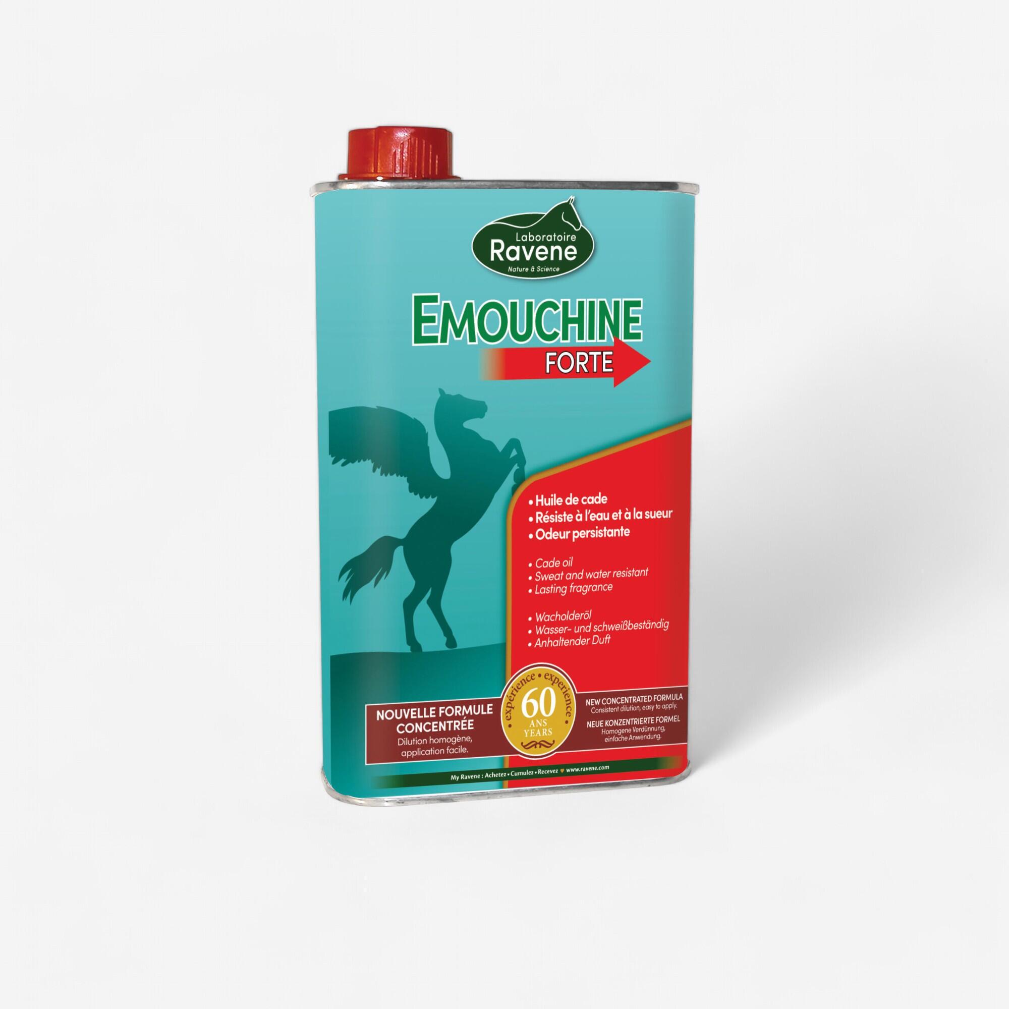 RAVENE Repelent proti hmyzu Emouchine Forte pre kone a poníky 250 ml 132@250 ml-RAVENE