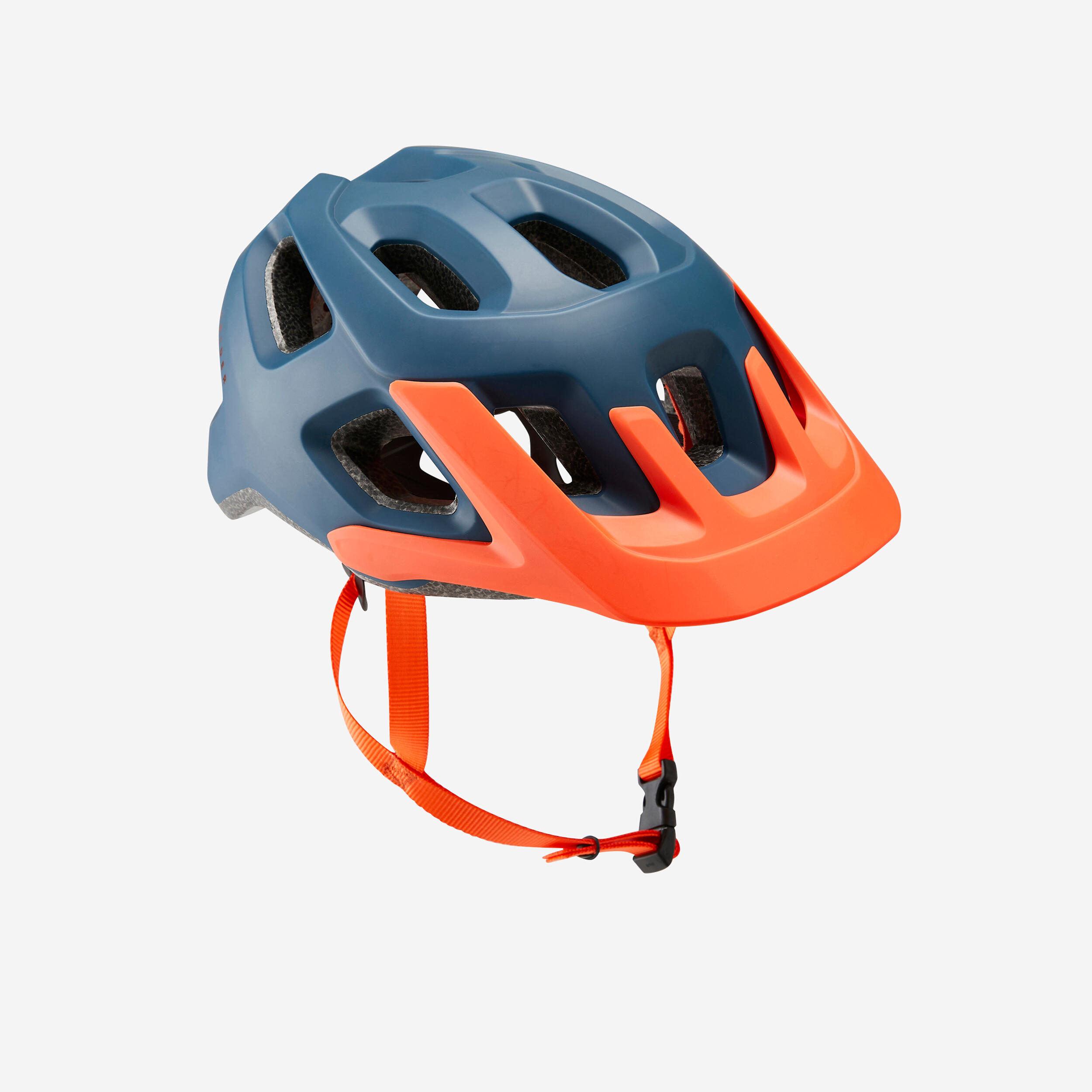 ROCKRIDER Detská prilba na horskú cyklistiku Expl 500 modrá S 52-55 cm-ROCKRIDER