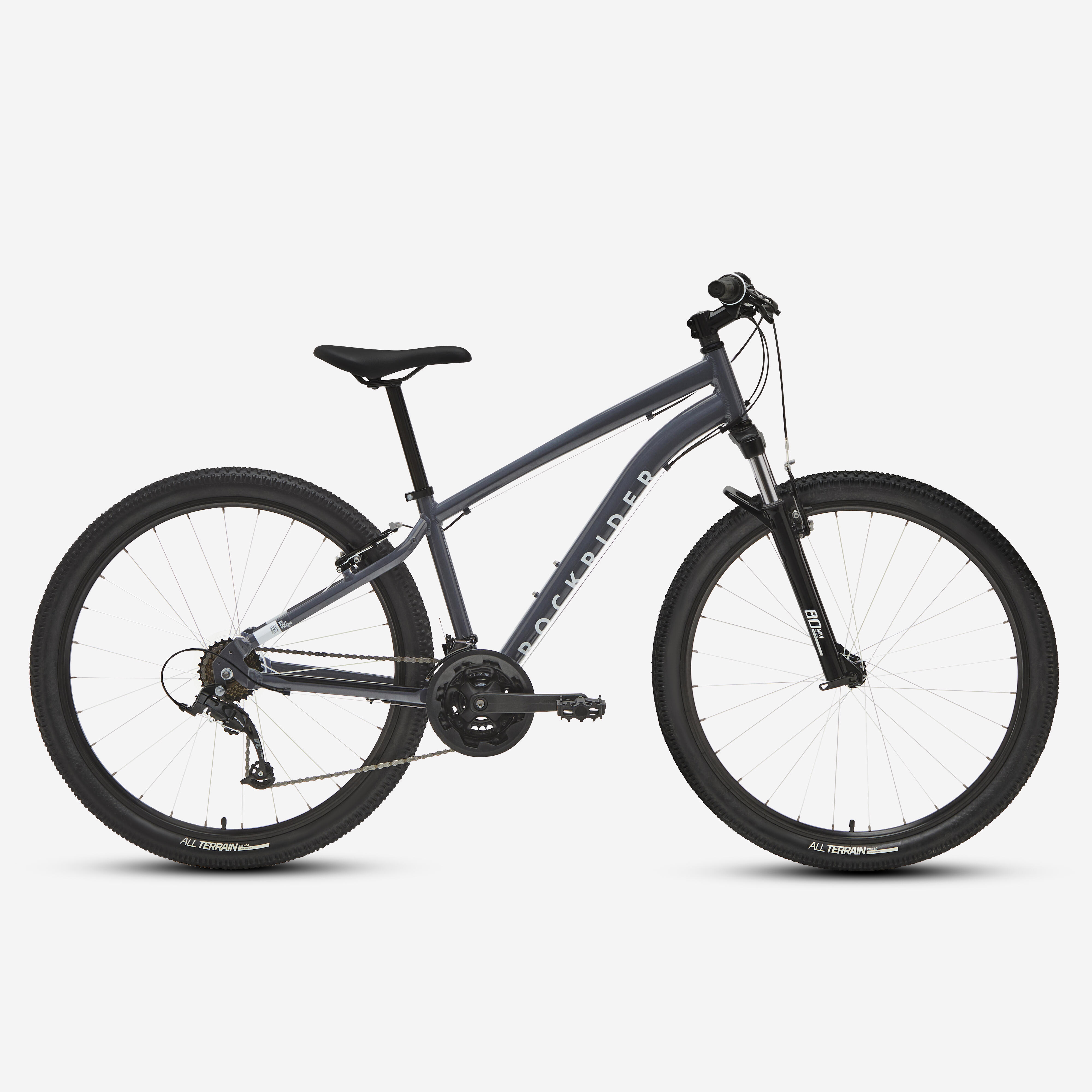 ROCKRIDER Horský bicykel EXPL 50 tmavosivý šedá S 150-164 cm 2025-ROCKRIDER