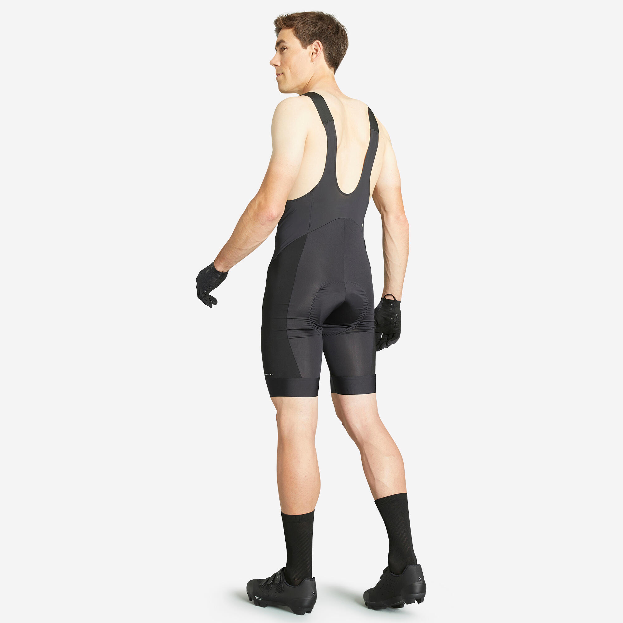 ROCKRIDER Pánske šortky RACE na horskú cyklistiku čierne 3XL-ROCKRIDER