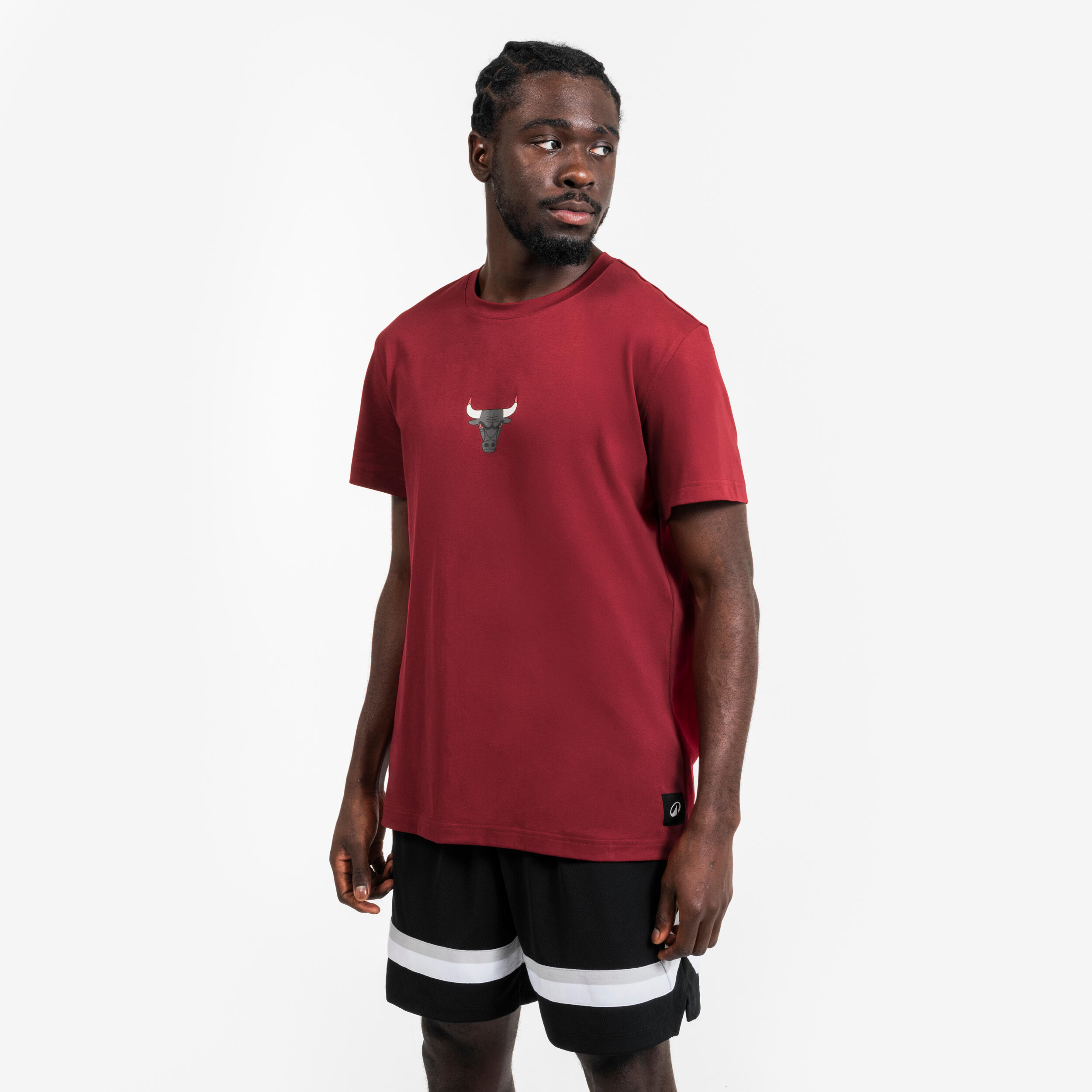TARMAK Unisex basketbalové tričko 900 NBA Chicago Bulls červené 349@XS-TARMAK
