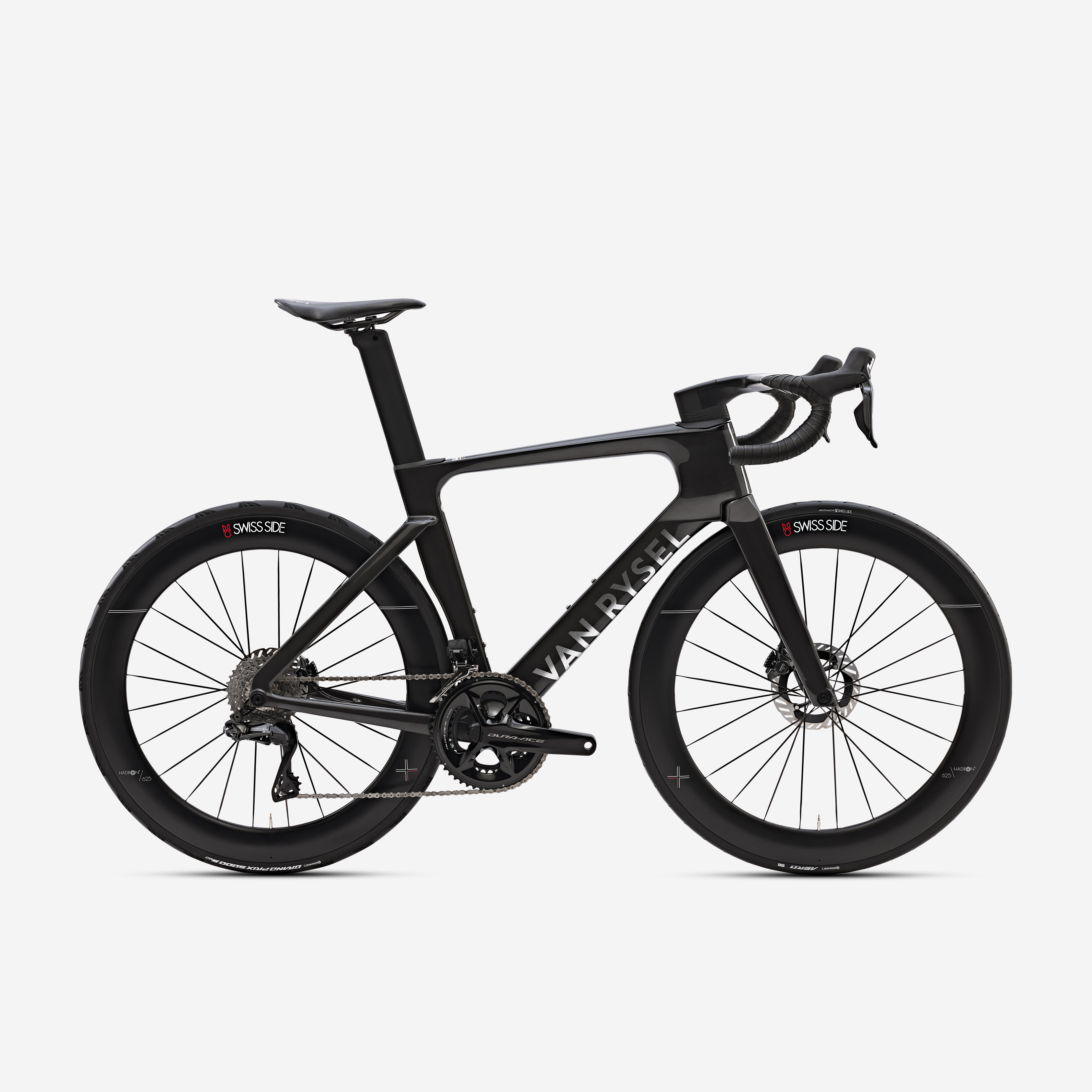 VAN RYSEL Cestný bicykel RCR-F Pro Shimano Dura Ace Di2 12R čierny šedá M 2025-VAN RYSEL