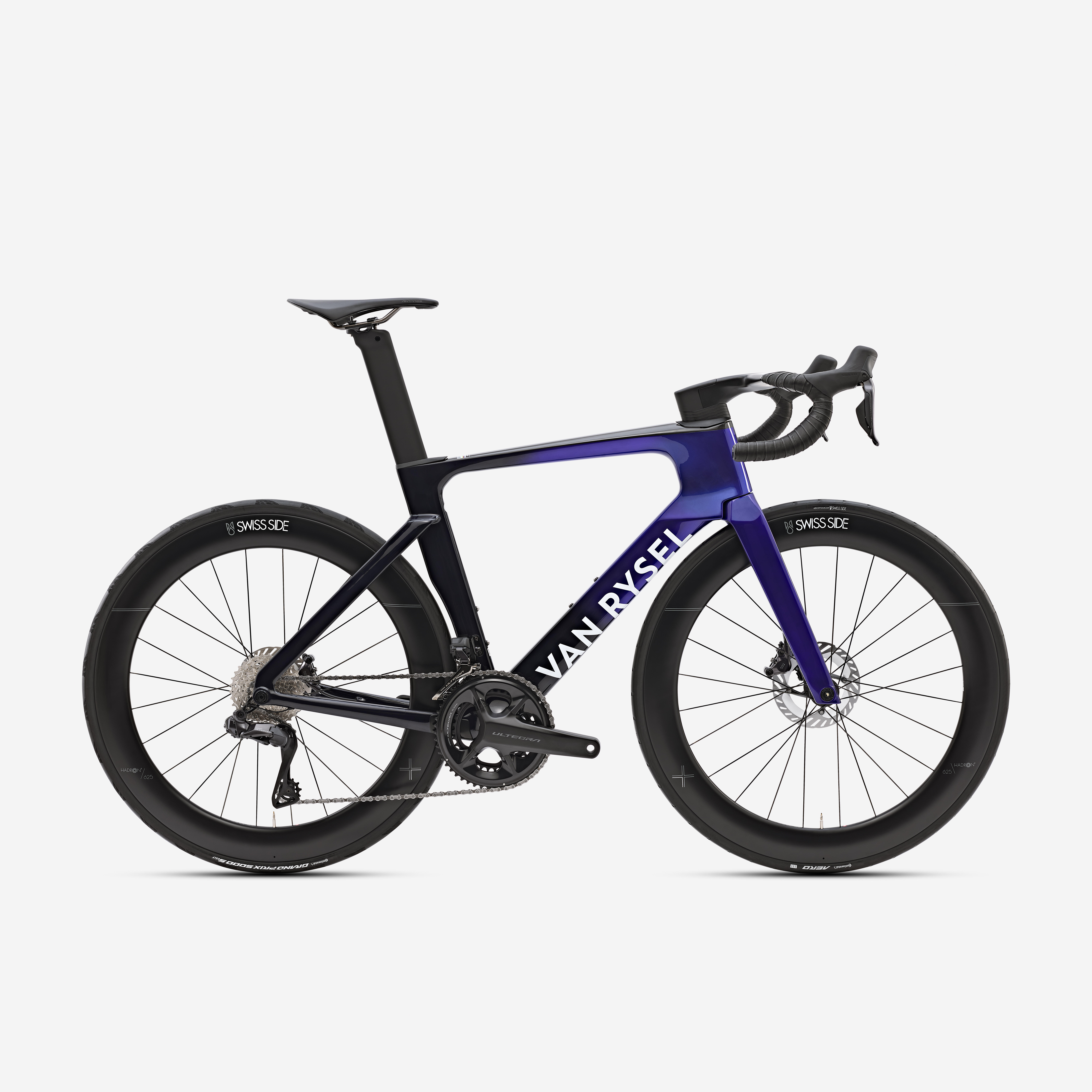 VAN RYSEL Cestný bicykel RCR-F Pro Shimano Ultegra Di2 12r fialový fialová S 2025-VAN RYSEL