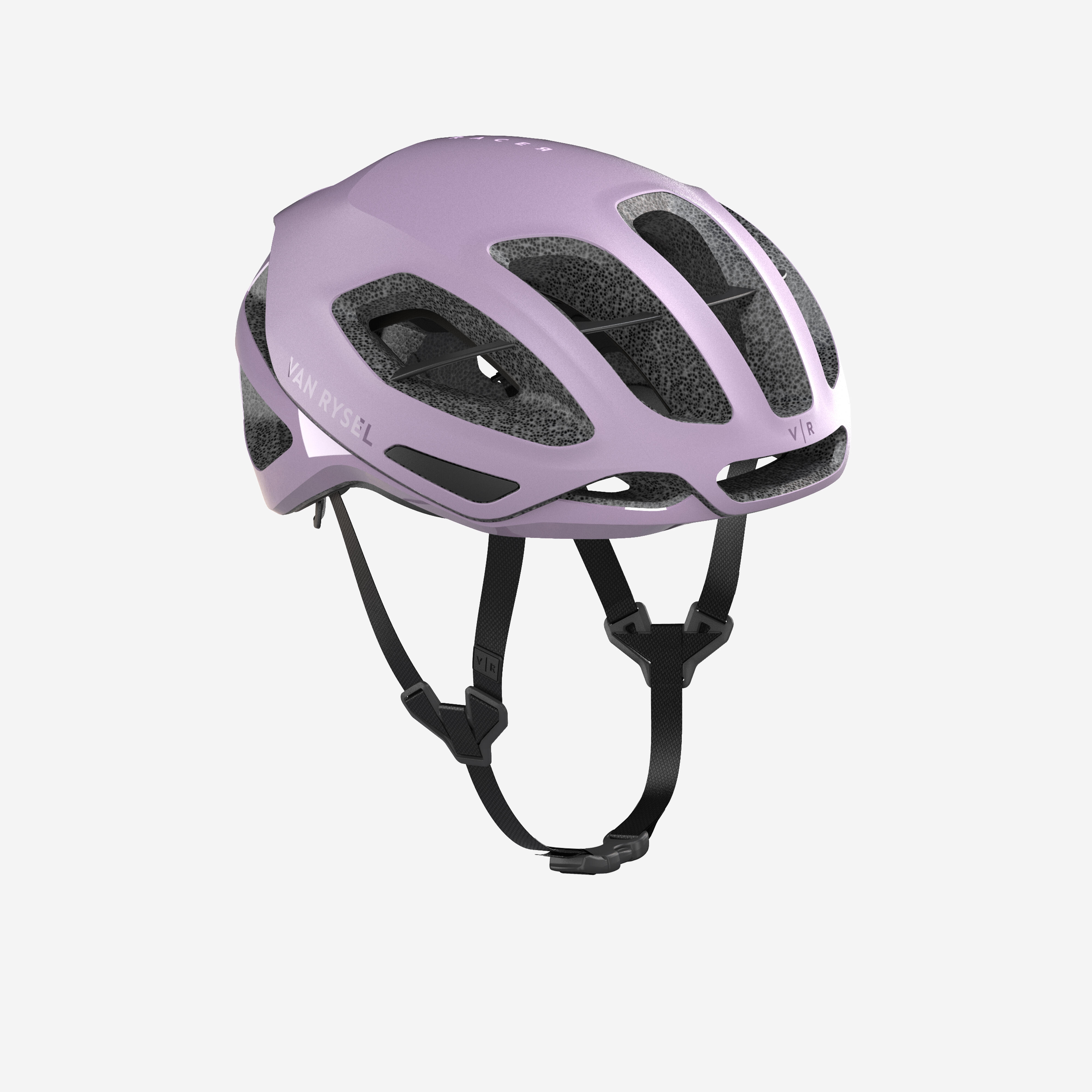 VAN RYSEL Cyklistická prilba RCR MIPS fialová fialová 200@L-VAN RYSEL