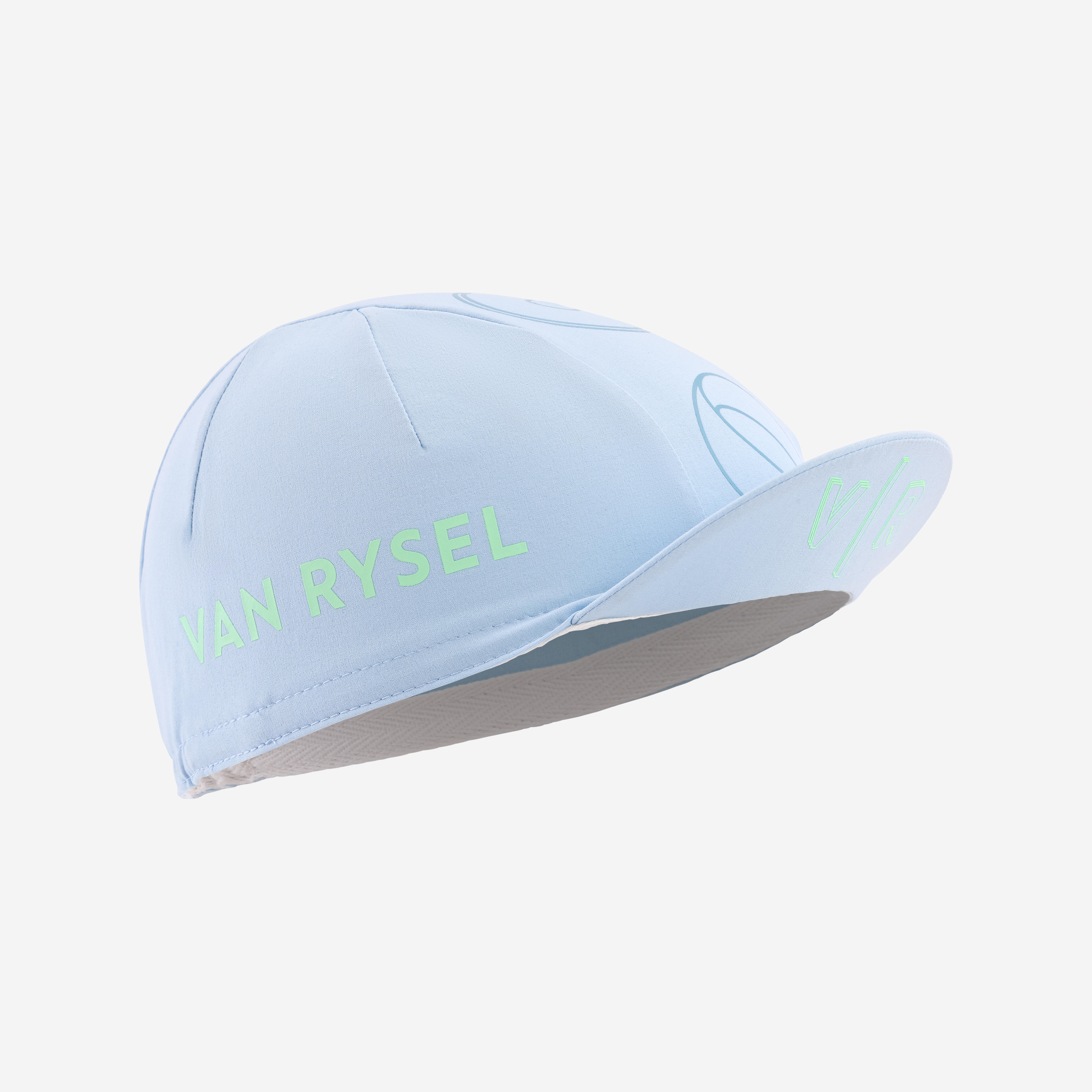 VAN RYSEL Cyklistická šiltovka LTD svetlomodrá M 56-59 cm-VAN RYSEL